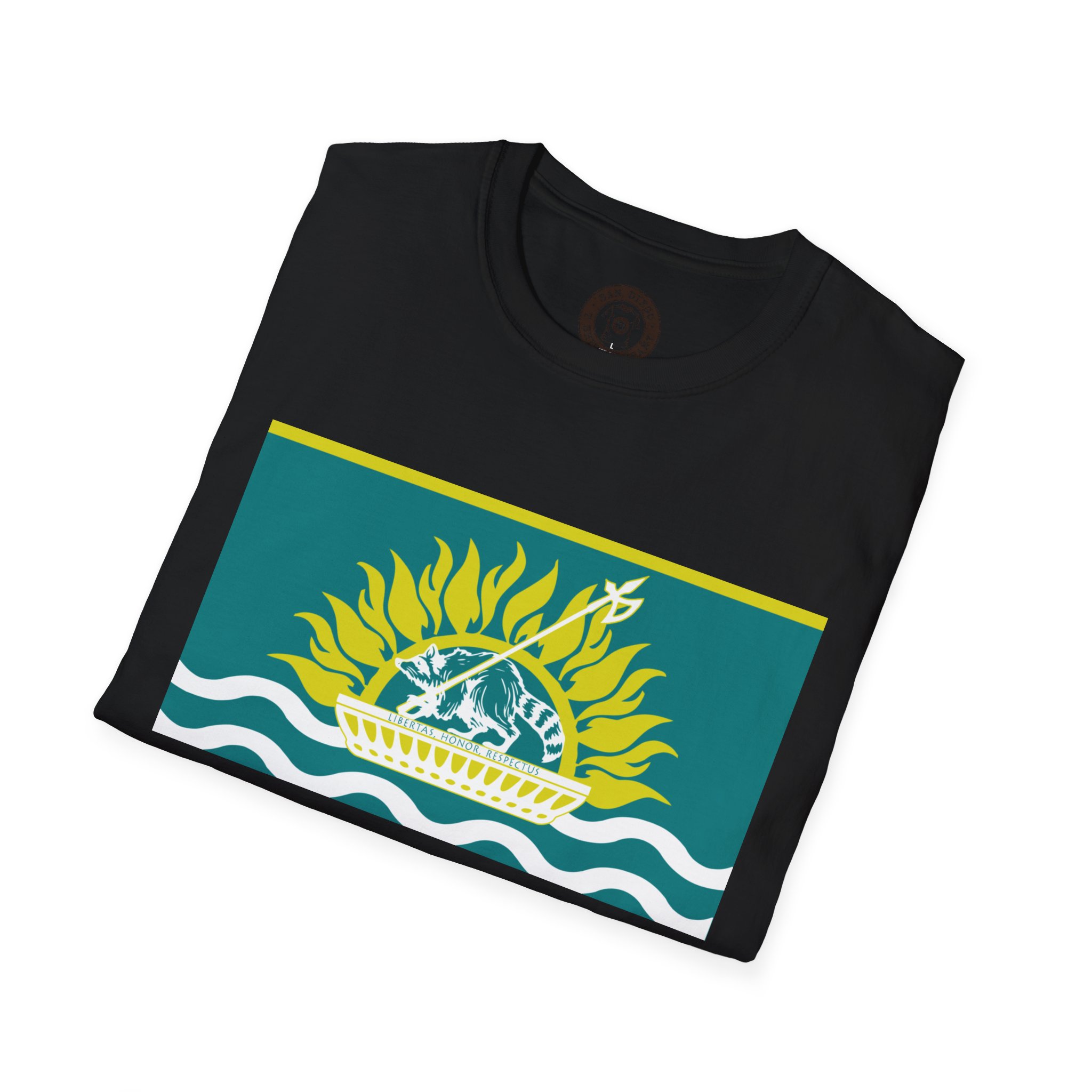 Slowjamastan Flag T-Shirt, Comfortable Graphic Tee, Summer Wardrobe Essential, Eco-Friendly Fashion, Casual Everyday Wear - Image 8