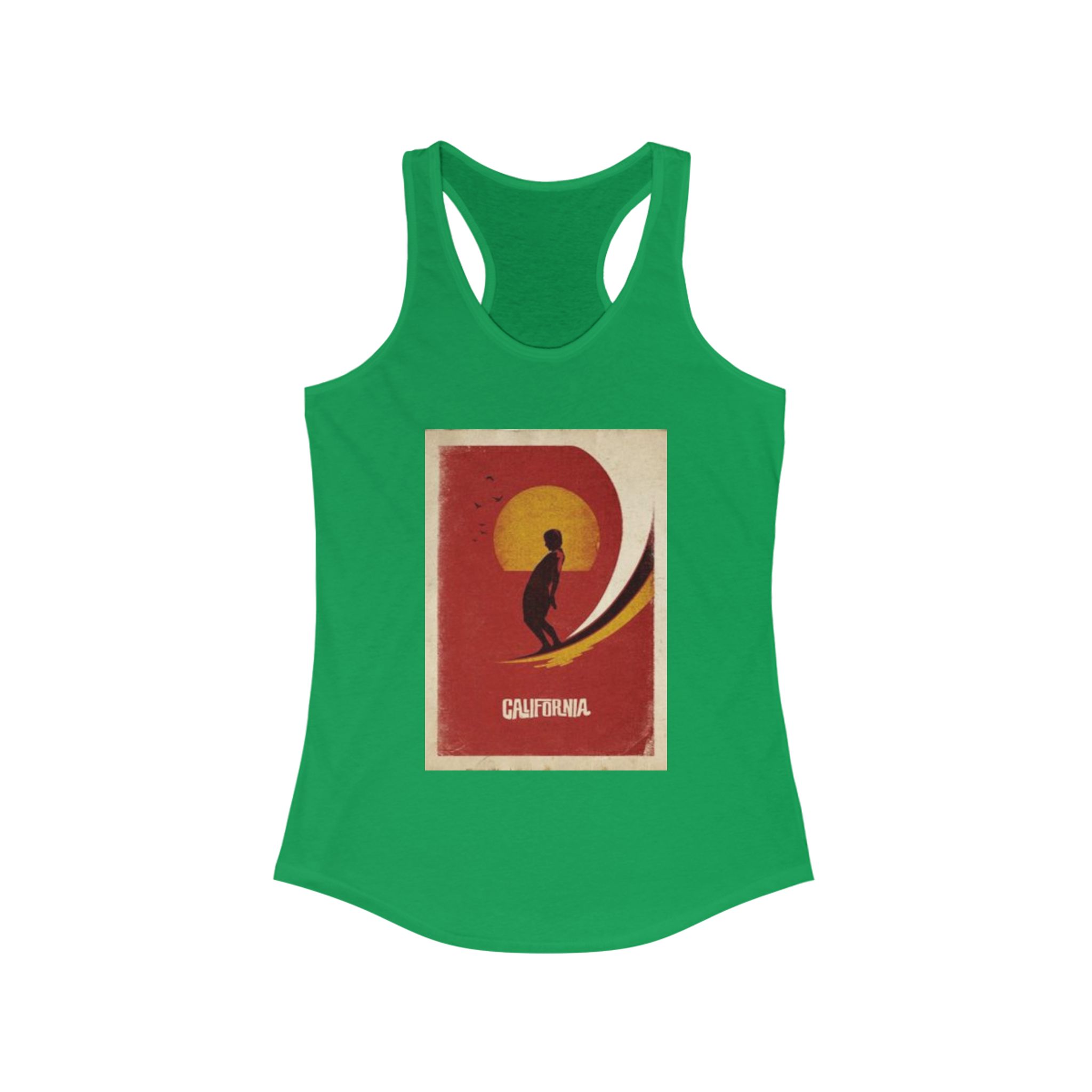 California Surfer Women's Ideal Racerback Tank - Image 7