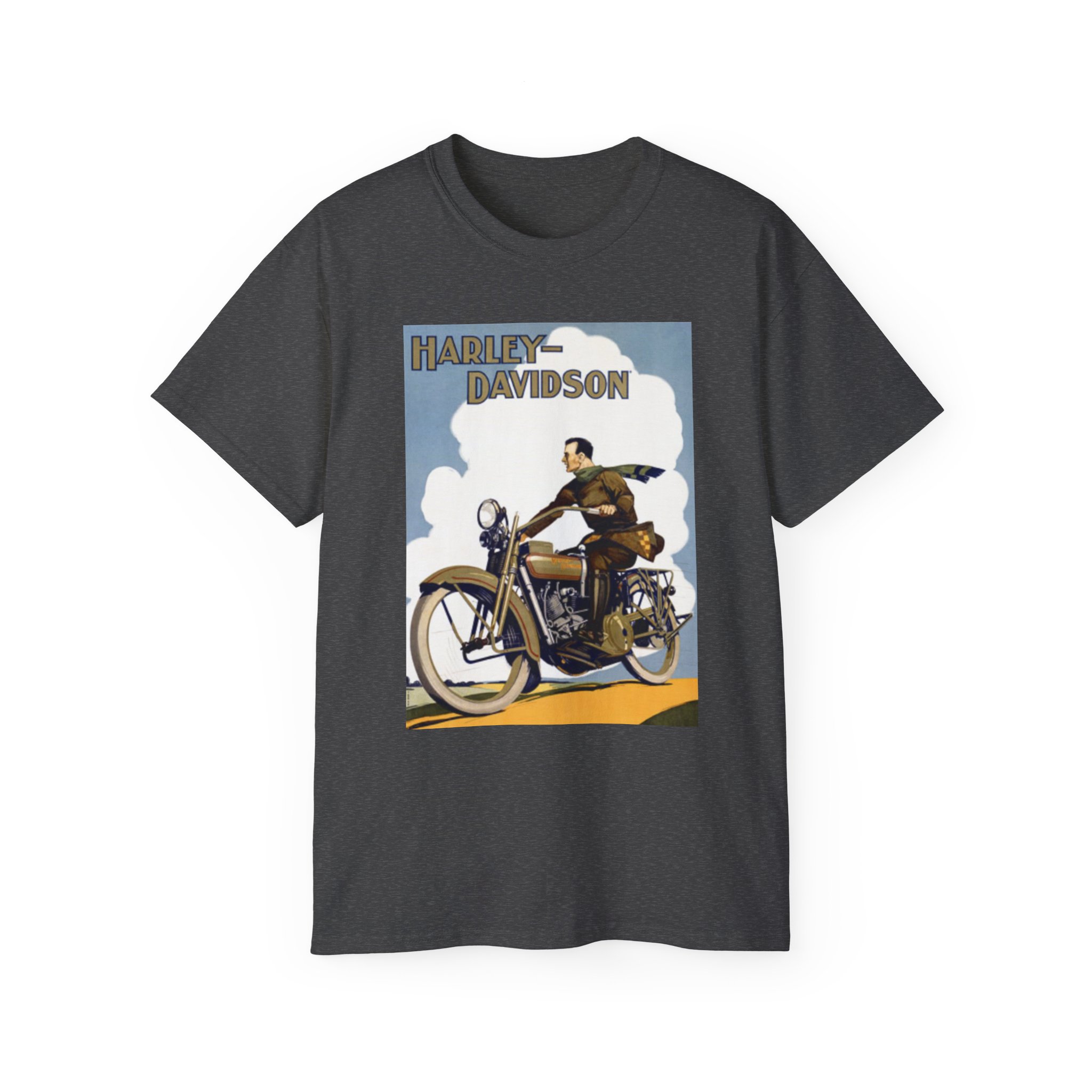 Harley Davidson Graphic Tee, Vintage Motorcycle T-Shirt, Unisex Cotton Top, Biker Gift, Classic Rider Apparel - Image 29