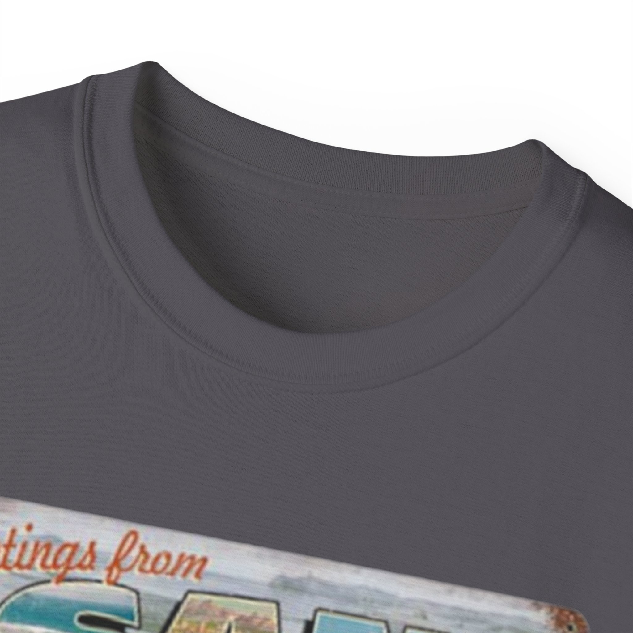 San Diego Postcard Unisex Ultra Cotton Tee - Image 43