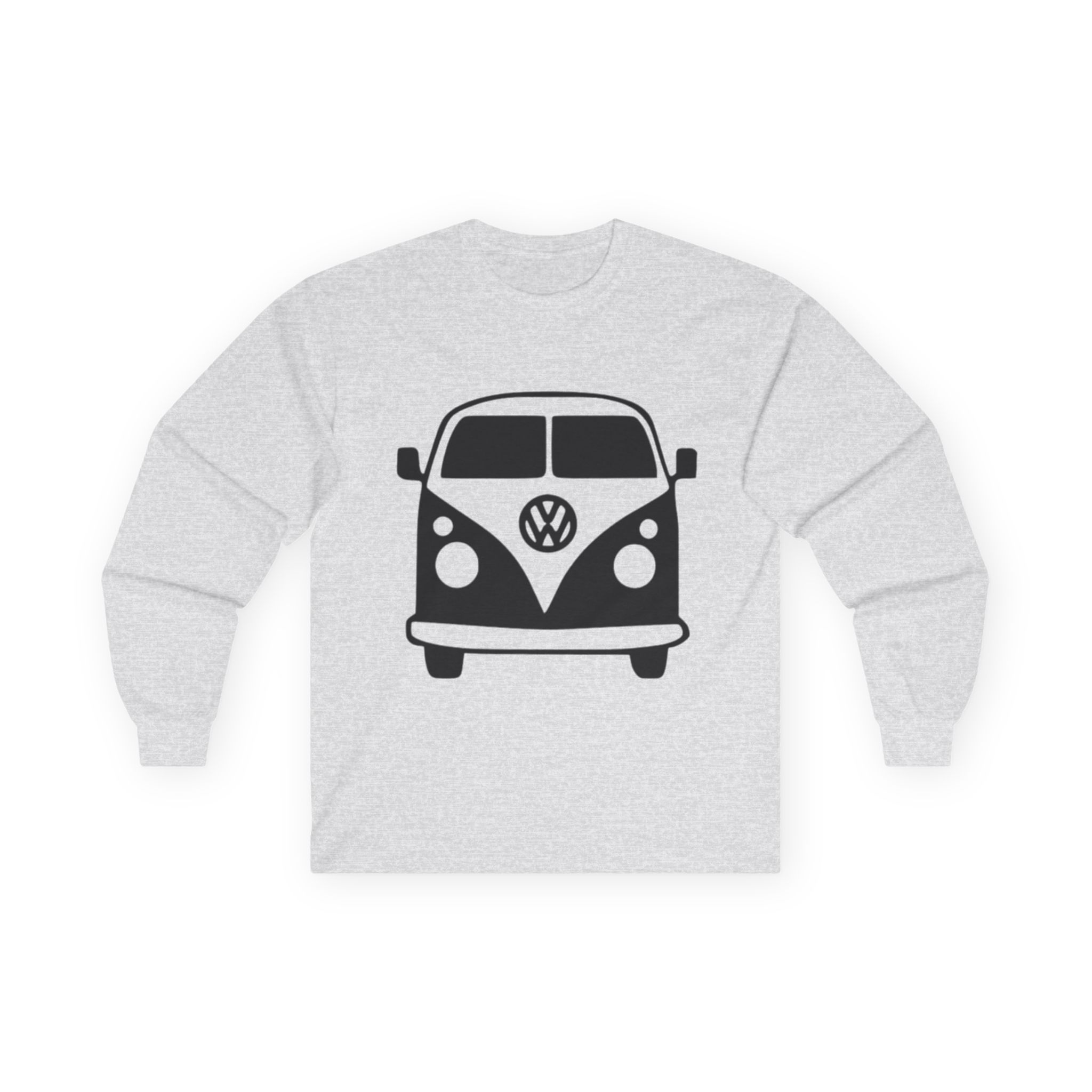 Retro VW Bus Long Sleeve Tee, Vintage Car Shirt, Bohemian Style Apparel, Perfect for Road Trips, Gift for Car Lovers - Image 4