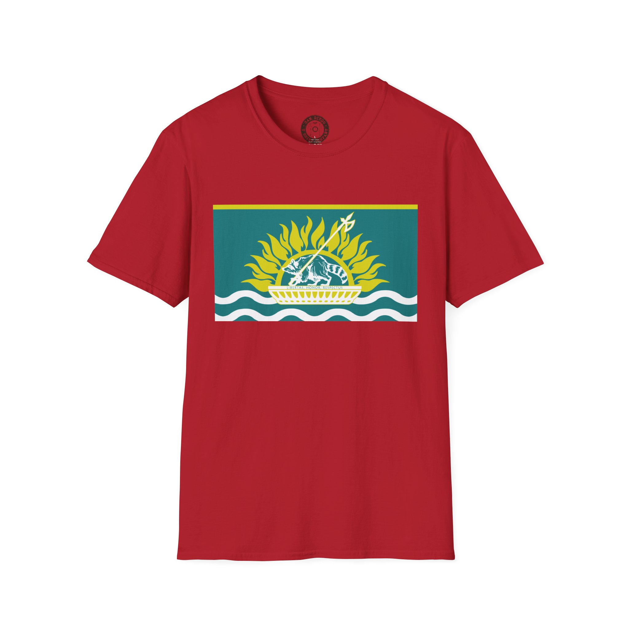 Slowjamastan Flag T-Shirt, Comfortable Graphic Tee, Summer Wardrobe Essential, Eco-Friendly Fashion, Casual Everyday Wear - Image 49