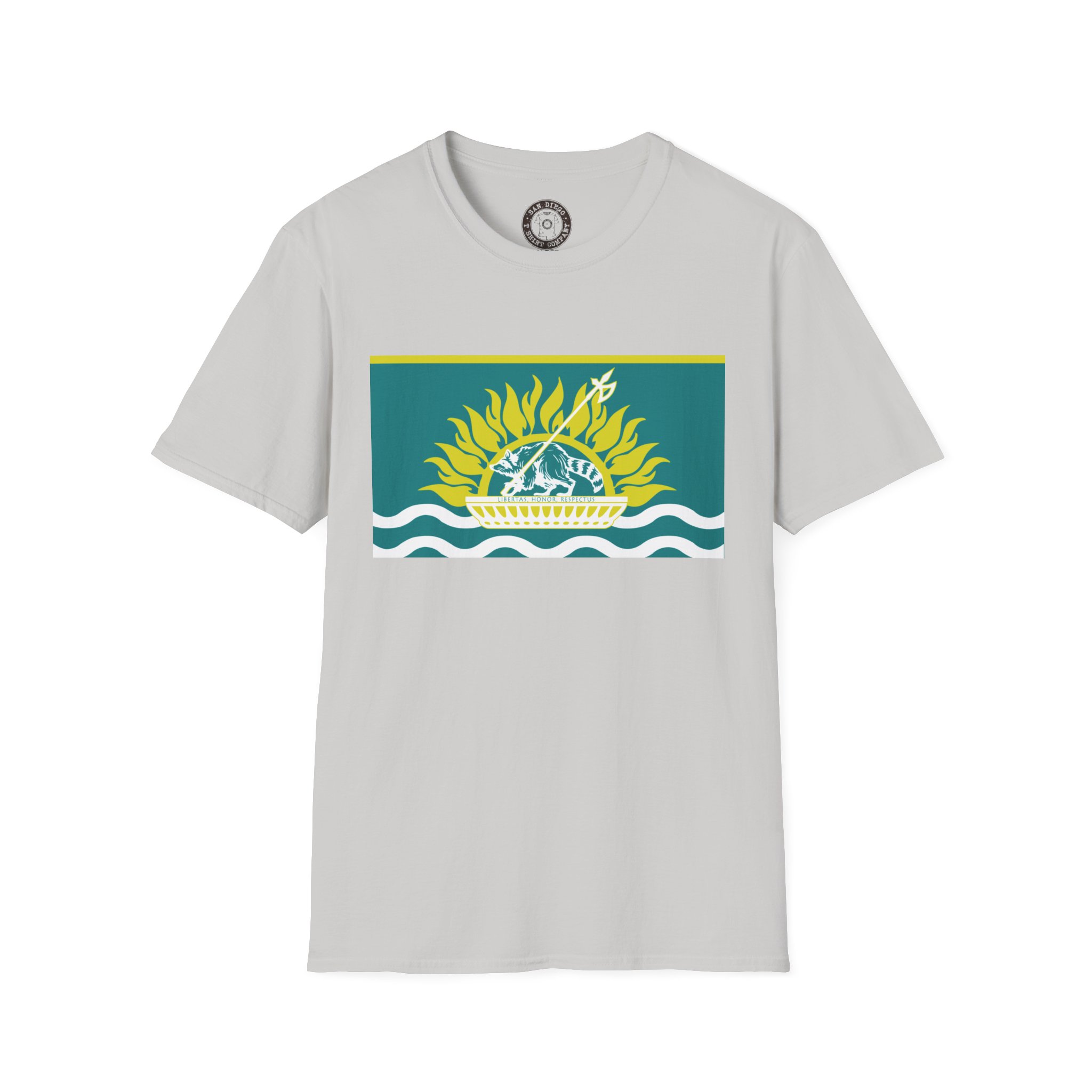 Slowjamastan Flag T-Shirt, Comfortable Graphic Tee, Summer Wardrobe Essential, Eco-Friendly Fashion, Casual Everyday Wear - Image 9