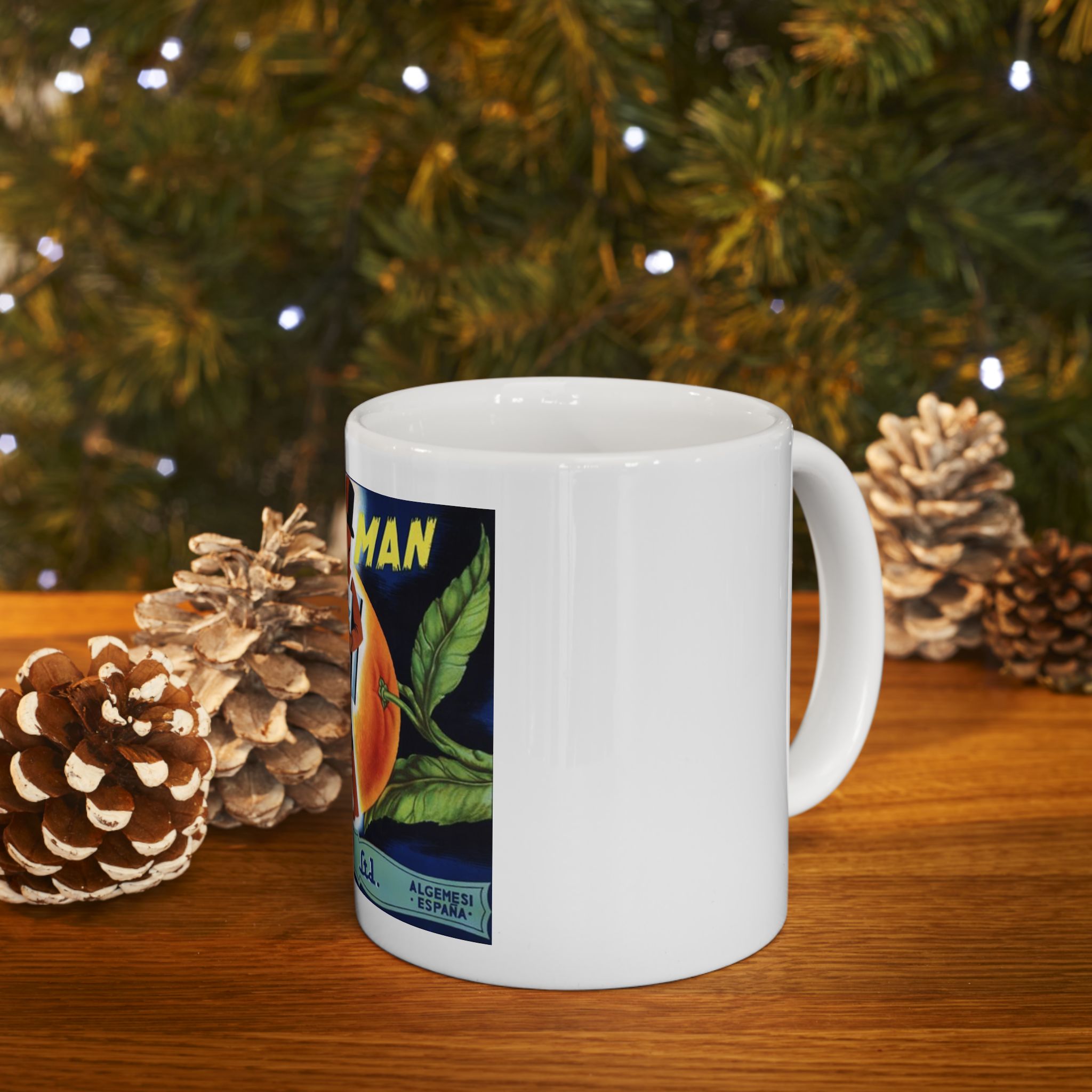 Sandwich Man Printed on a Large Ceramic Mug 11oz - Image 9