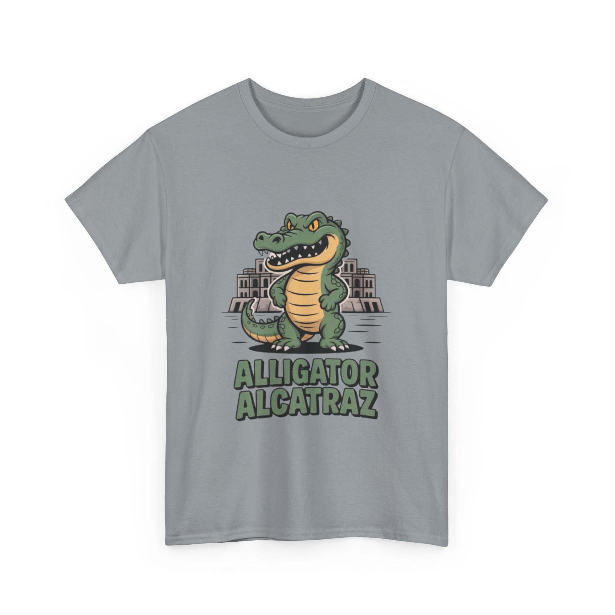 Alligator Alcatraz Tee - Fun Casual Shirt, Animal Lover Gift, Graphic T-Shirt for Kids and Adults, Unique Gift Idea, Everyday Wear - Image 31