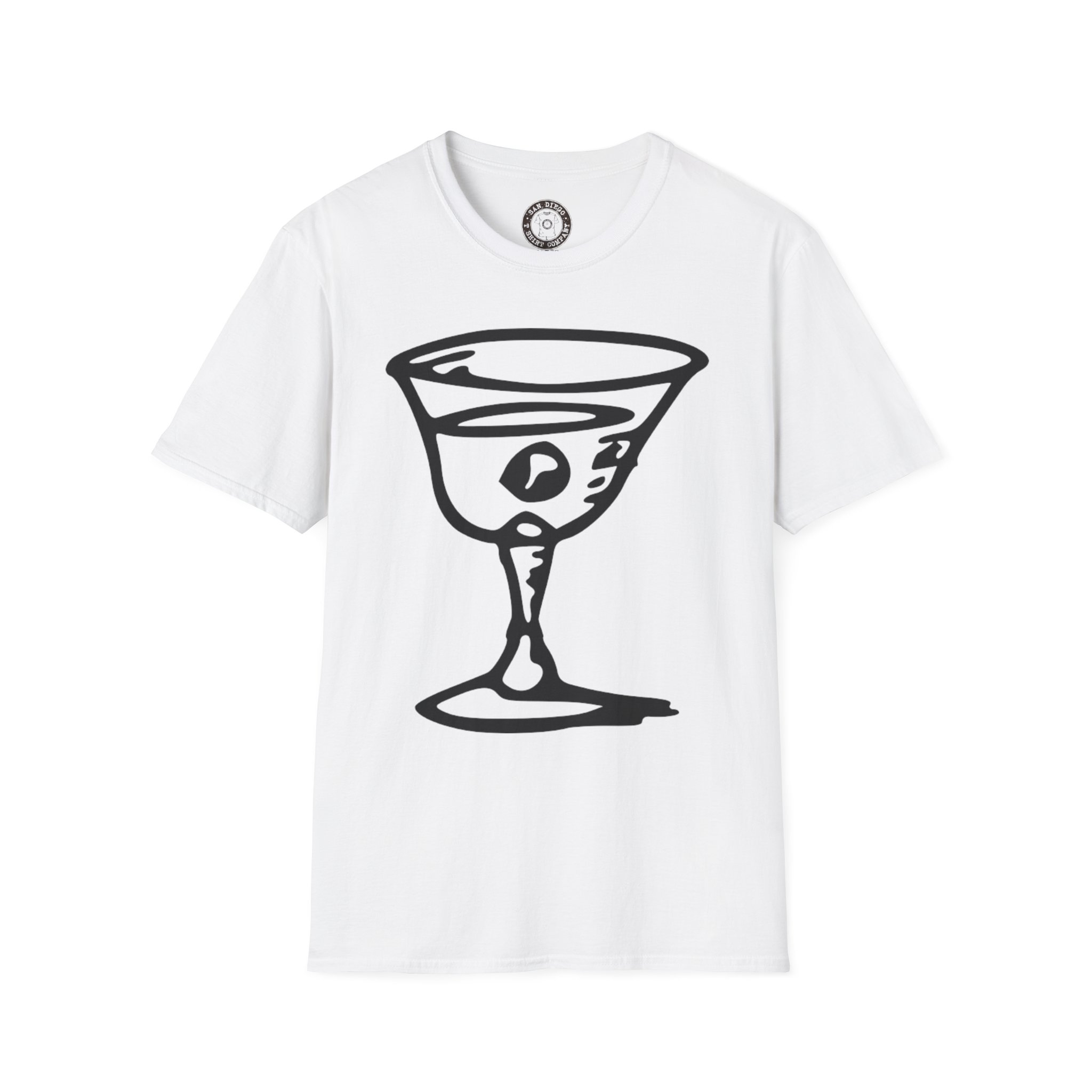 Chic Cocktail T-Shirt, Casual Summer Tee, Gift for Cocktail Lovers, Fun Party Wear, Trendy Unisex Shirt