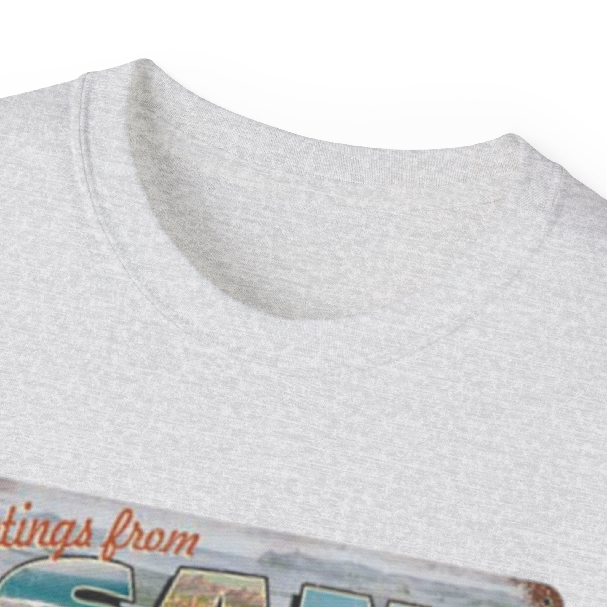 San Diego Postcard Unisex Ultra Cotton Tee - Image 7