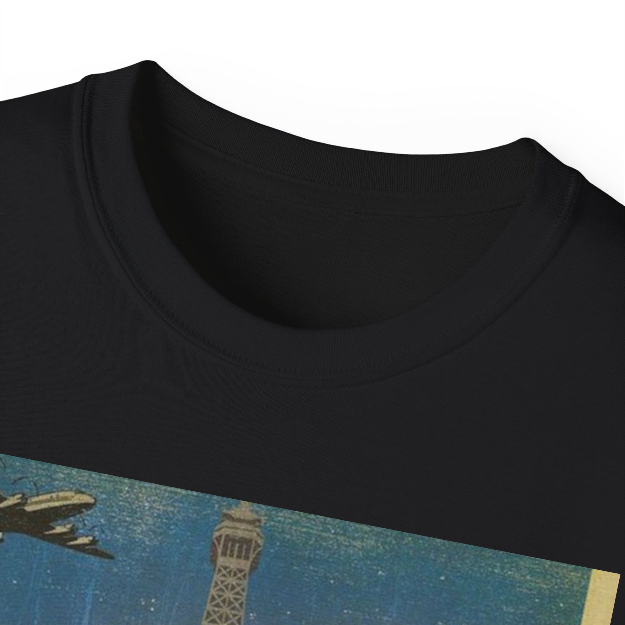 Paris Vintage Travel Poster Unisex Ultra Cotton Tee - Image 11