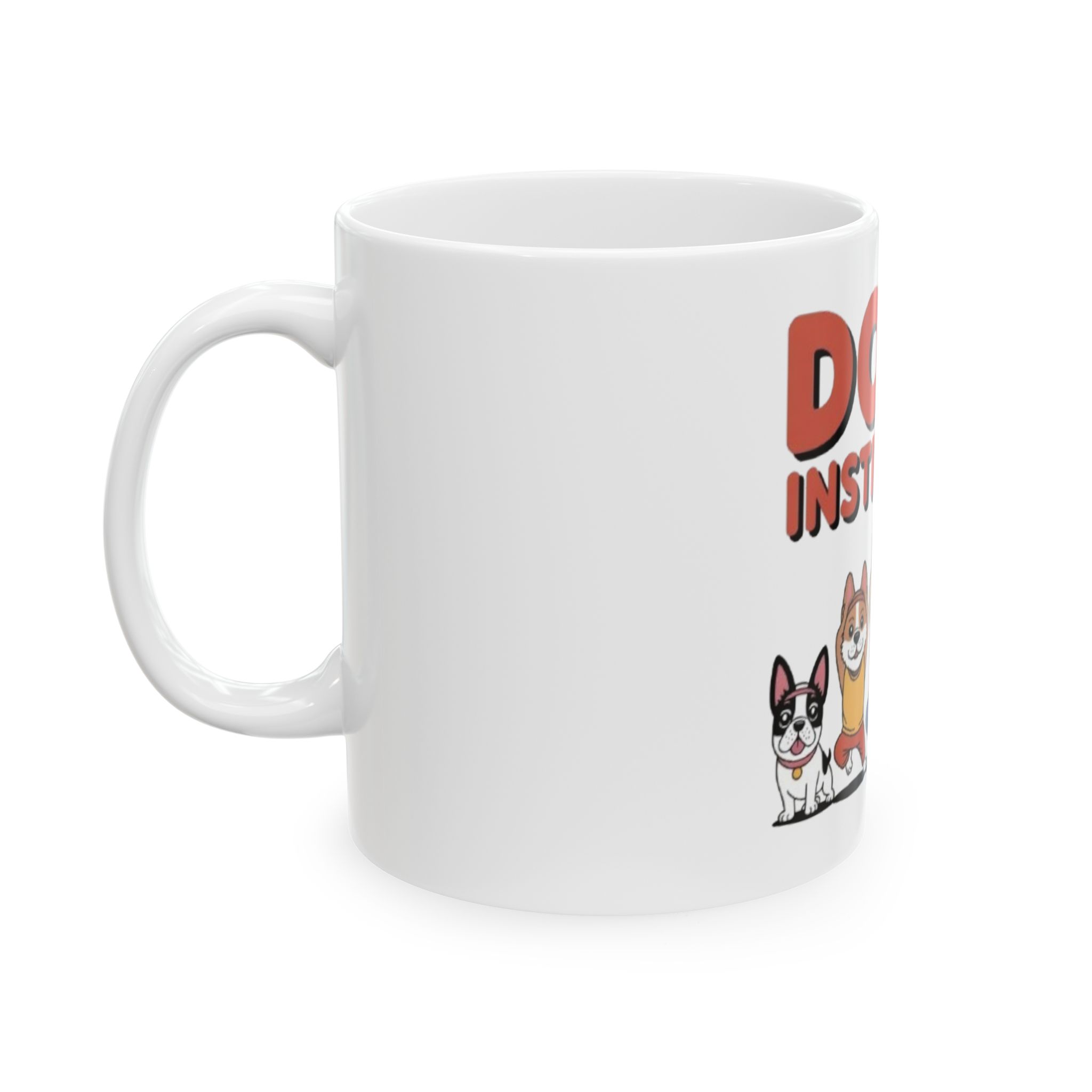 Dog-Inspired Doga Instructor Ceramic Mug – Perfect for Pet Lovers, Yoga Enthusiasts, Gifts for Dog Owners, Funny Coffee Cup, Cute Mug Design - Image 3