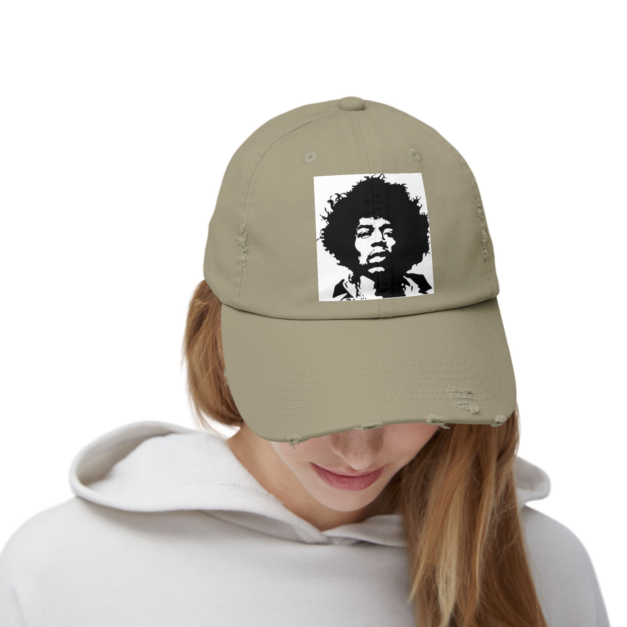 Vintage Jimi Hendrix Cap, Distressed Baseball Hat, Unisex Retro Cap, Music Lover Gift, Festival Accessory - Image 12