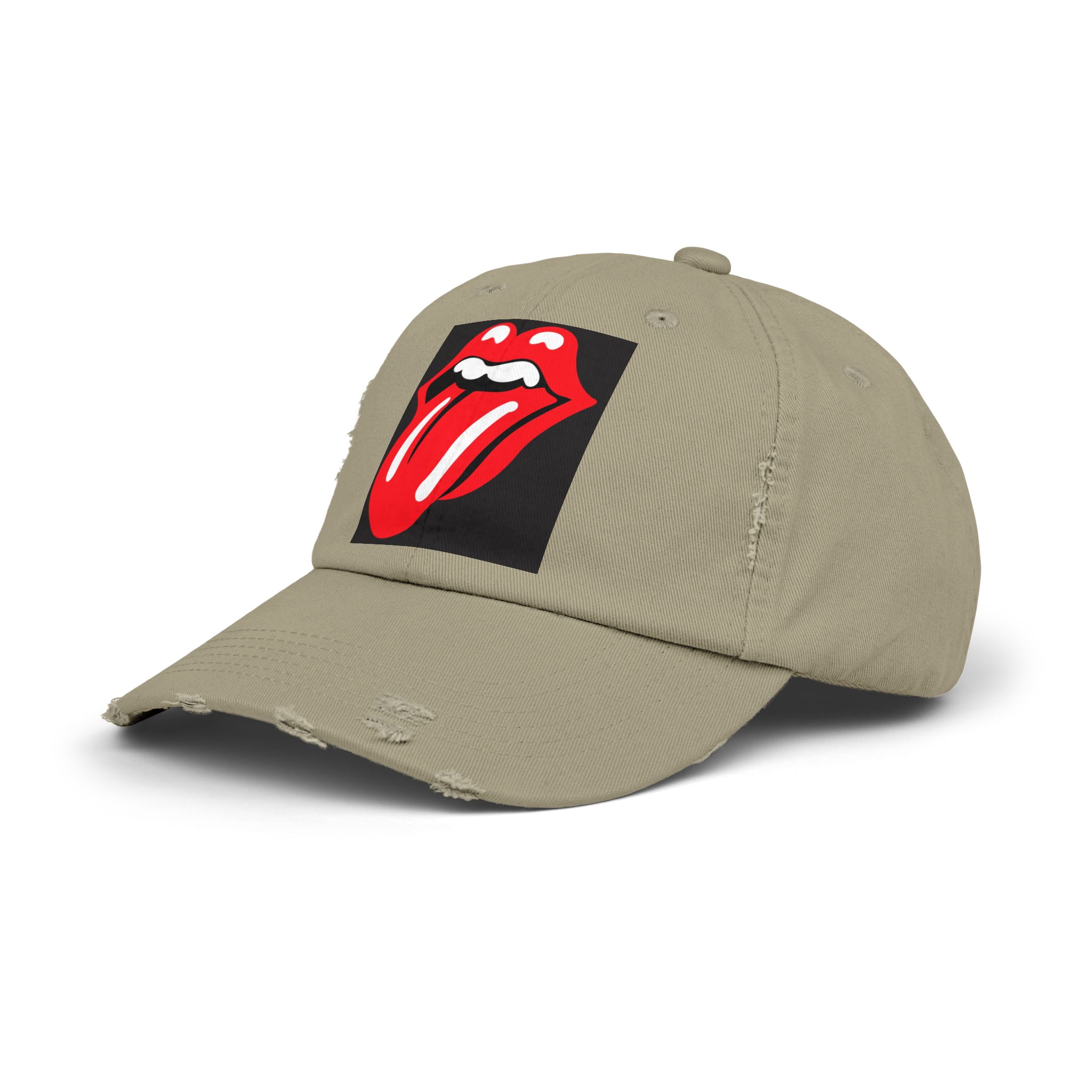 Retro Rolling Stones Distressed Cap, Vintage Cap, Rock Music Merch, Casual Hat, Gift for Music Lovers, Distressed Baseball Cap - Image 14