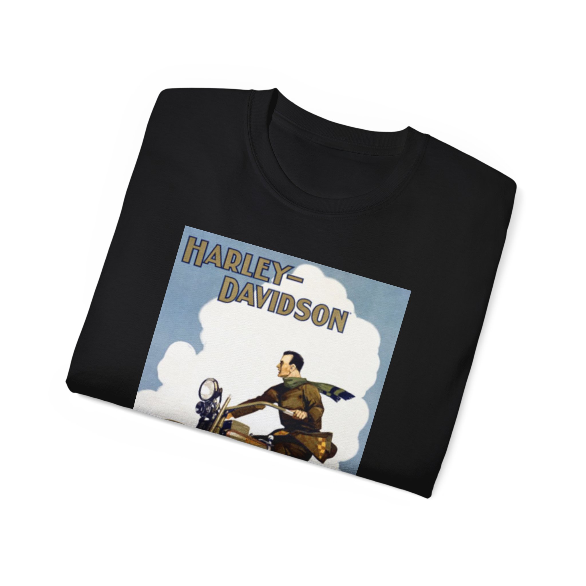 Harley Davidson Graphic Tee, Vintage Motorcycle T-Shirt, Unisex Cotton Top, Biker Gift, Classic Rider Apparel - Image 12