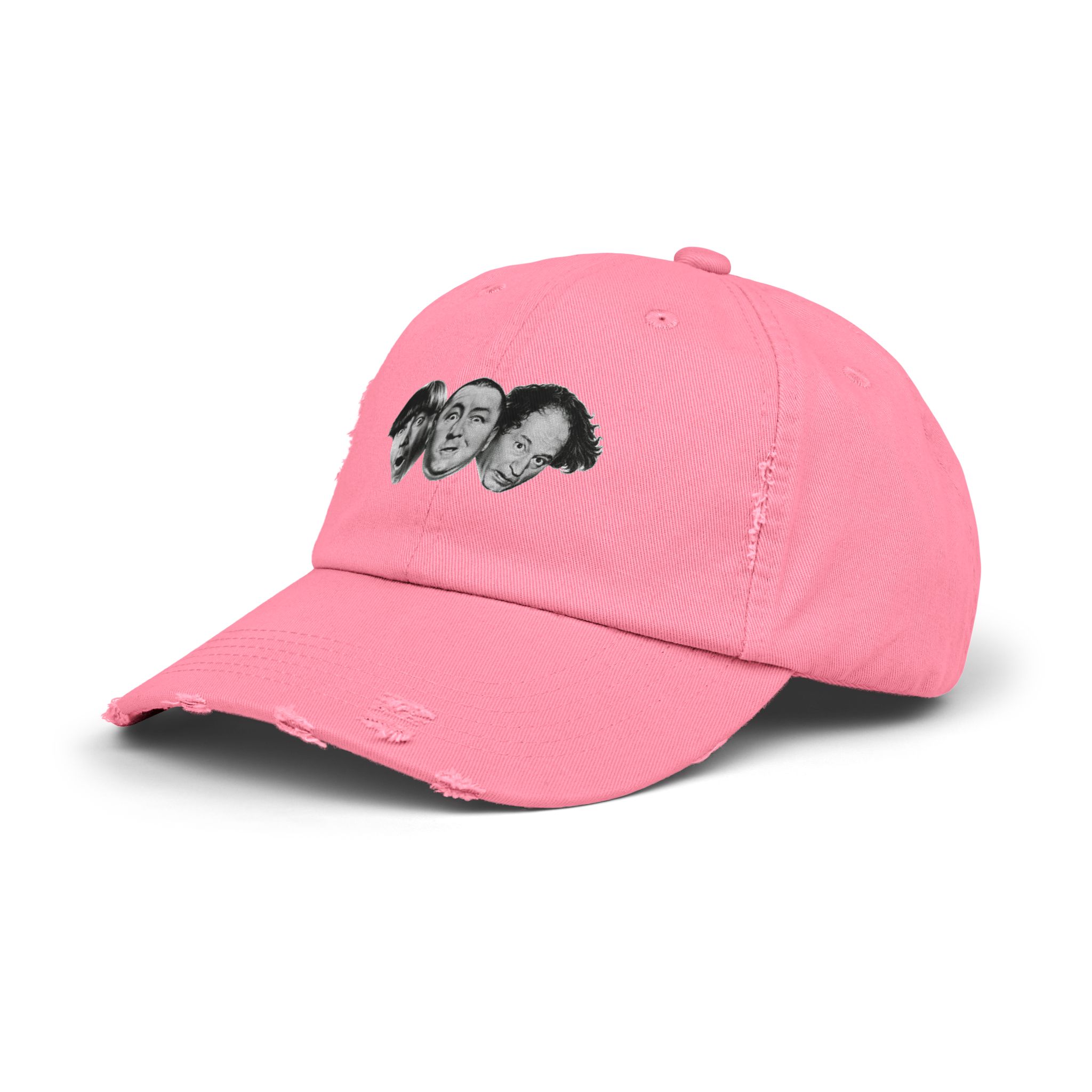 Three Stooges Distressed Cap, Trendy Comedy Cap, Vintage Cap, Gift for Fans, Unisex Hat, Streetwear Accessory - Image 26