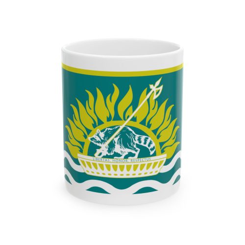 Slowjamastan Flag Ceramic Mug - Perfect Gift for Tea & Coffee Lovers, Home Décor, Eco-Friendly Drinkware, 11oz & 15oz