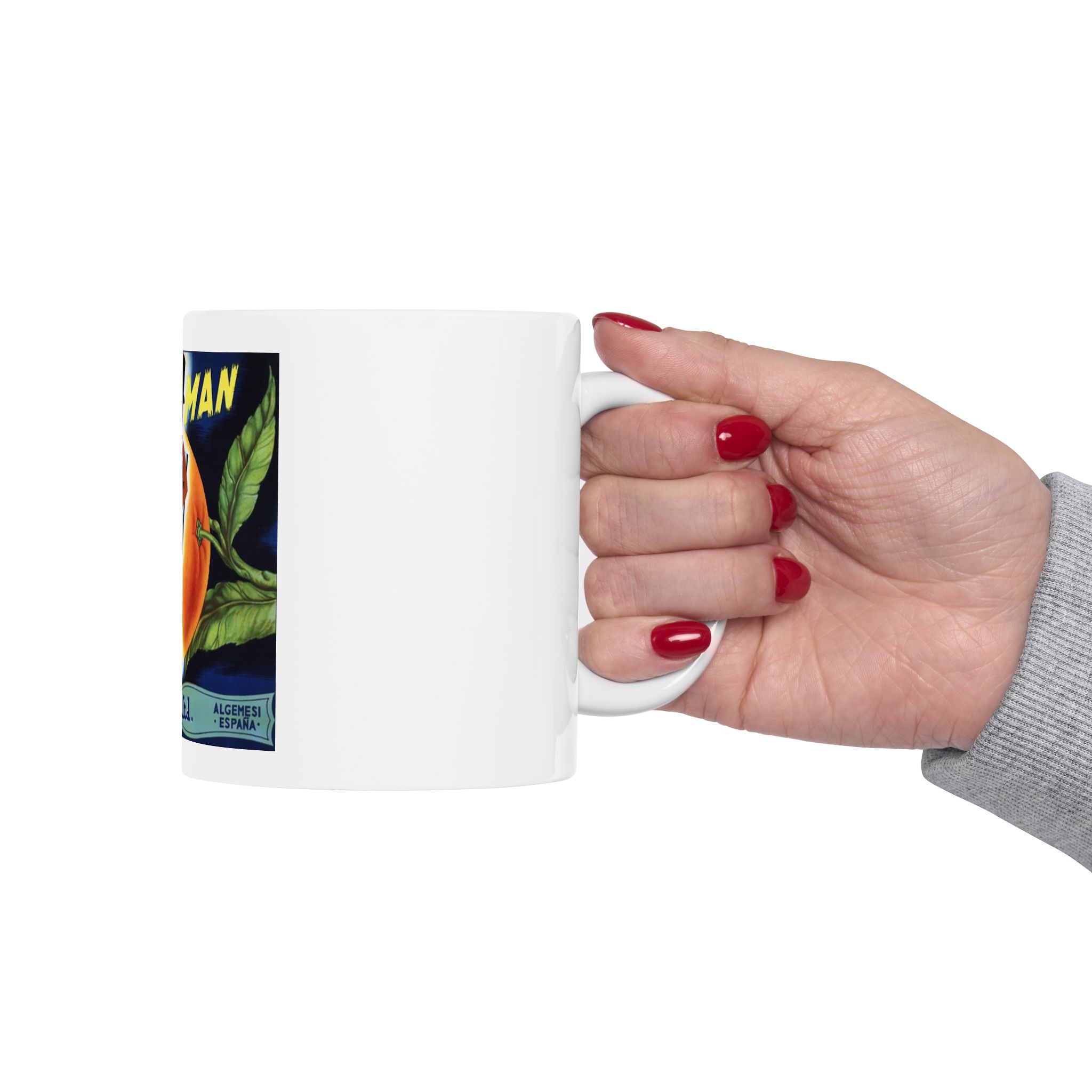 Sandwich Man Printed on a Large Ceramic Mug 11oz - Image 12