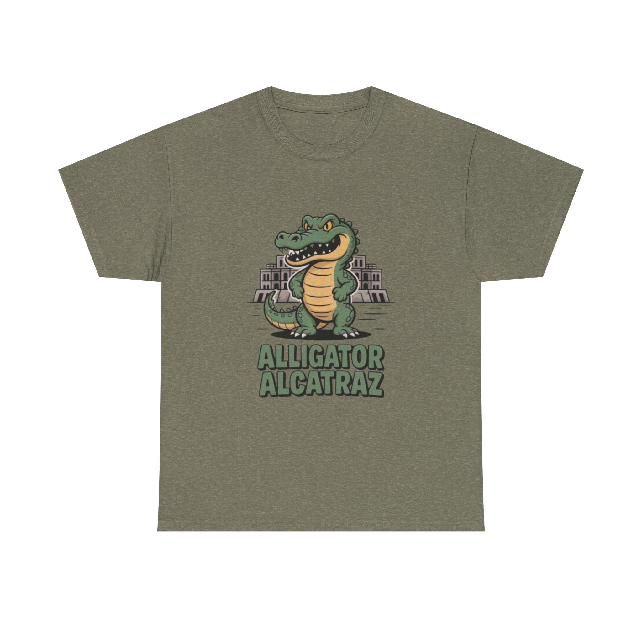 Alligator Alcatraz Tee - Fun Casual Shirt, Animal Lover Gift, Graphic T-Shirt for Kids and Adults, Unique Gift Idea, Everyday Wear - Image 25