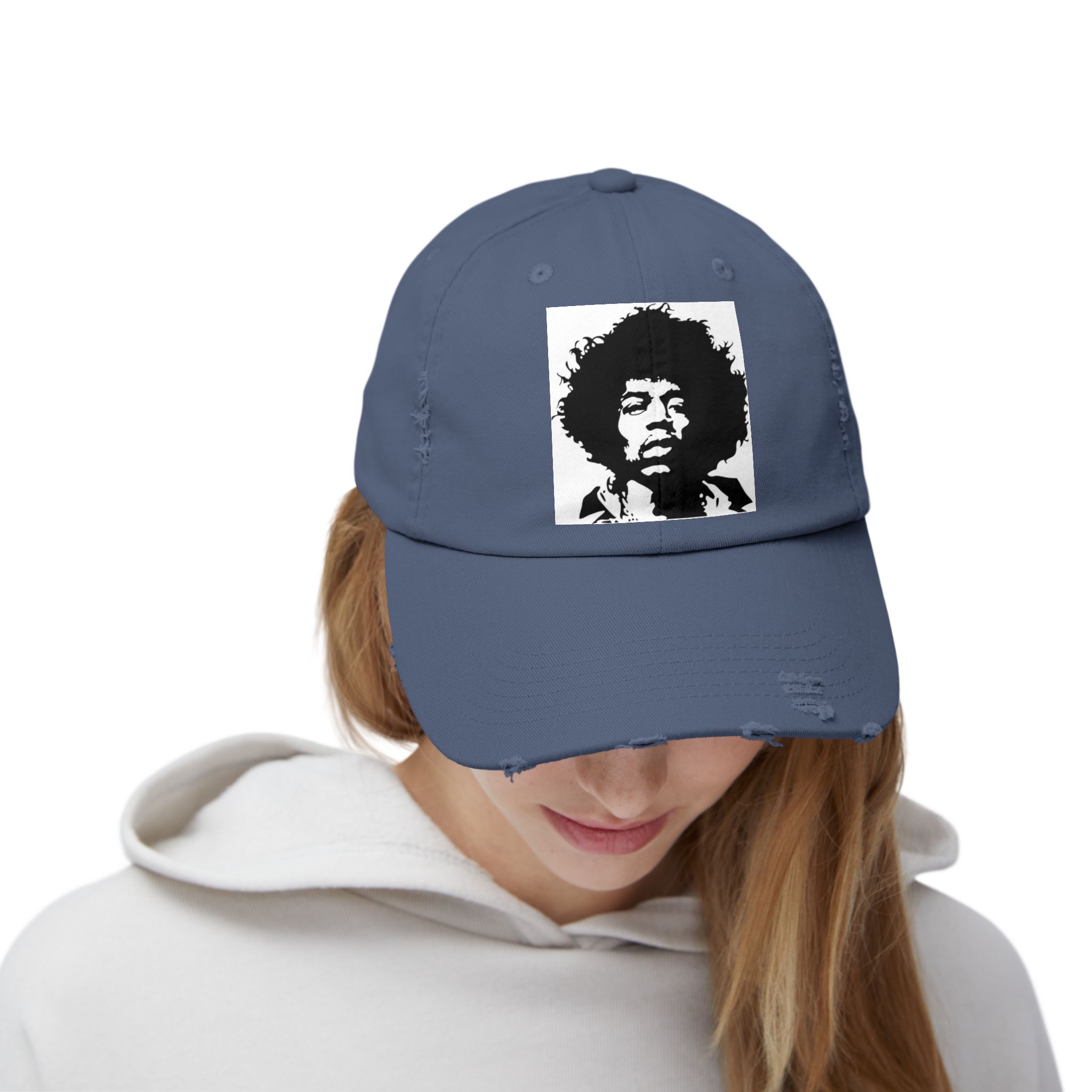 Vintage Jimi Hendrix Cap, Distressed Baseball Hat, Unisex Retro Cap, Music Lover Gift, Festival Accessory - Image 16