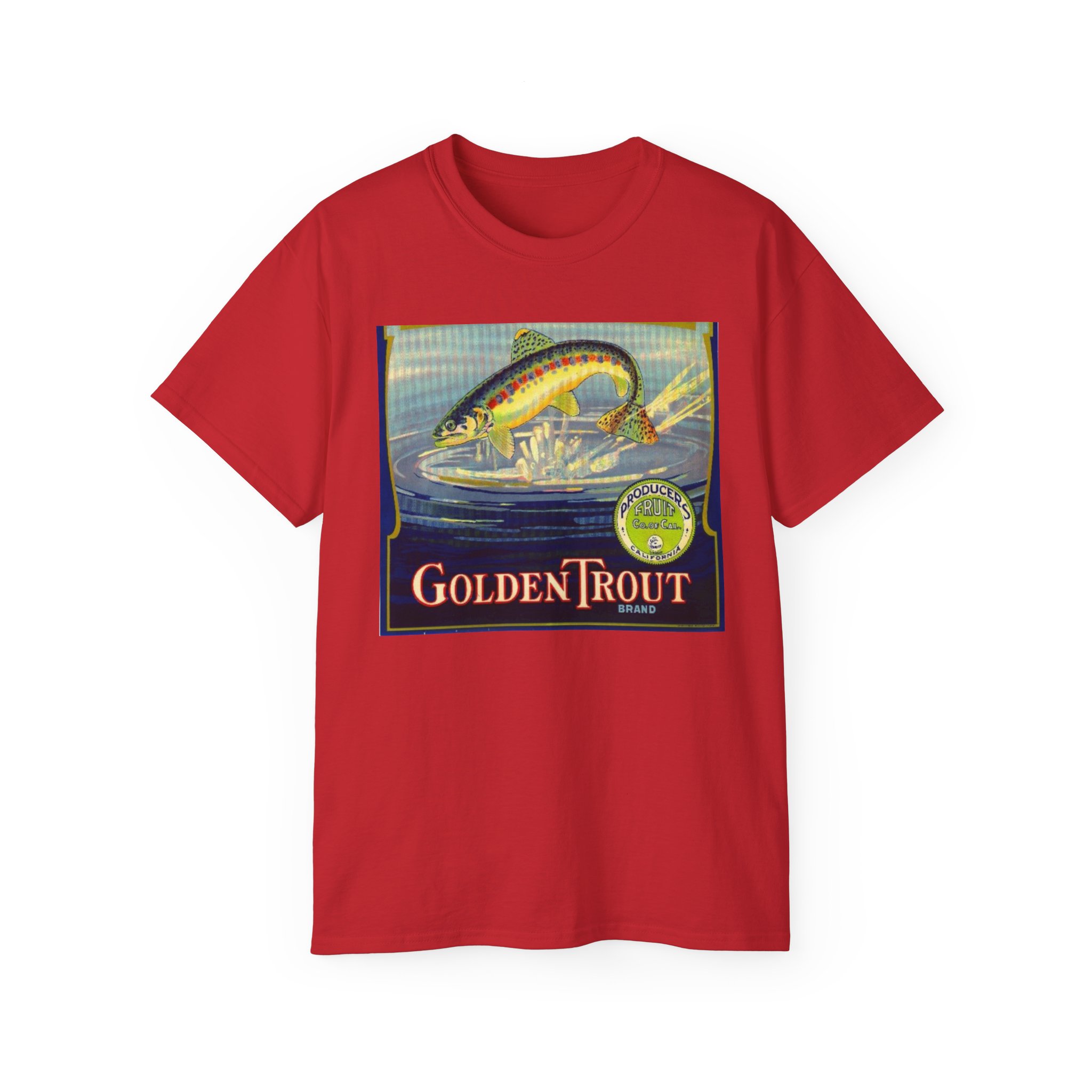 Golden Trout Unisex Ultra Cotton Tee - Image 57