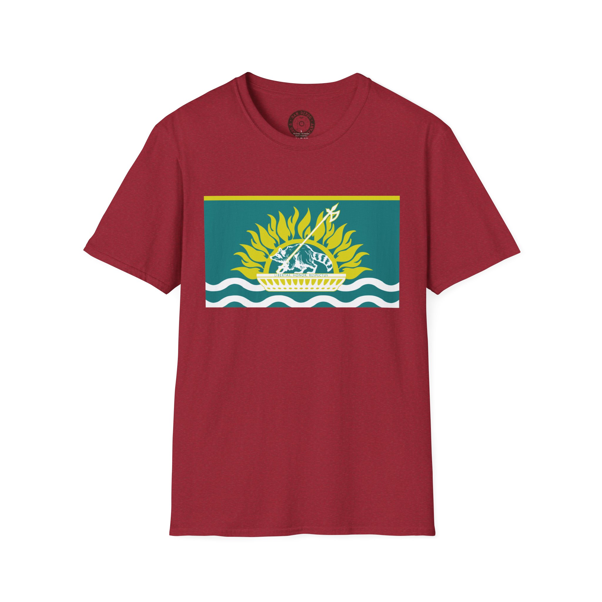 Slowjamastan Flag T-Shirt, Comfortable Graphic Tee, Summer Wardrobe Essential, Eco-Friendly Fashion, Casual Everyday Wear - Image 45
