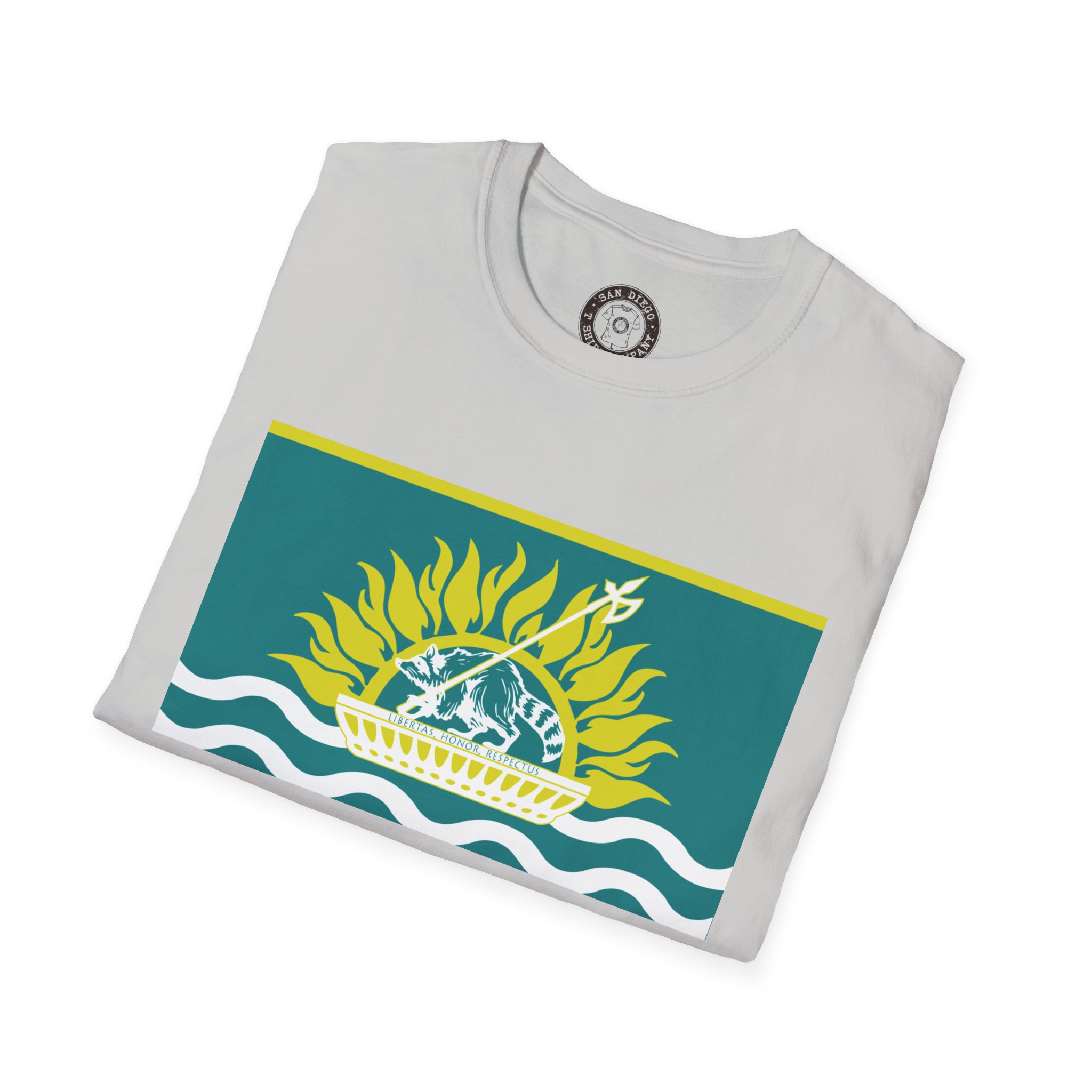 Slowjamastan Flag T-Shirt, Comfortable Graphic Tee, Summer Wardrobe Essential, Eco-Friendly Fashion, Casual Everyday Wear - Image 12
