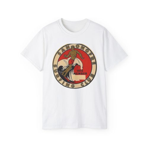San Onofre, California Surfing Club Unisex Ultra Cotton Tee