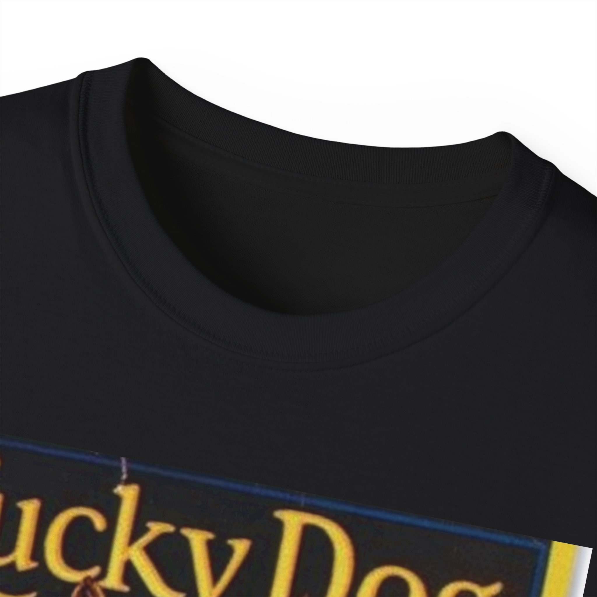 Lucky Dog Vintage Crate Label Unisex Ultra Cotton Tee - Image 11