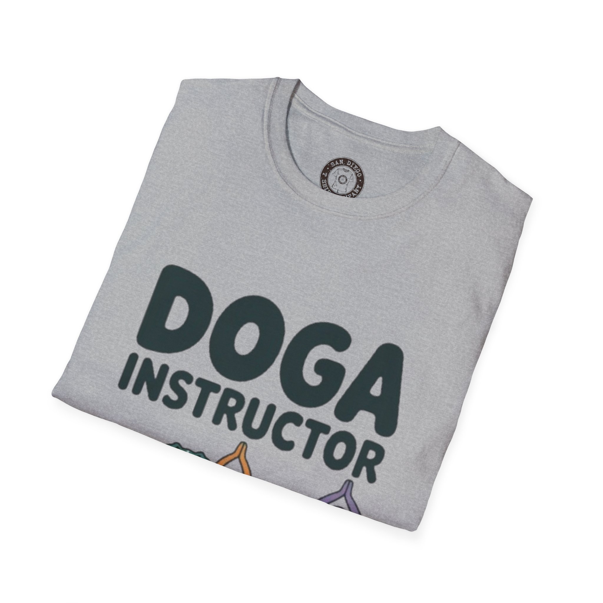 Funny Dog Instructor T-Shirt, Gift for Dog Lovers, Doga Yoga Shirt, Pet Owner Humor Tee, Casual Wear, Birthday Gift - Image 12