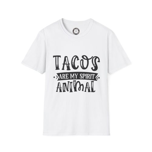 Funny Taco Spirit Animal T-Shirt, Cute Gift for Taco Lovers, Foodie Apparel, Relaxed Unisex Tee, Perfect for Birthdays and Celebrations