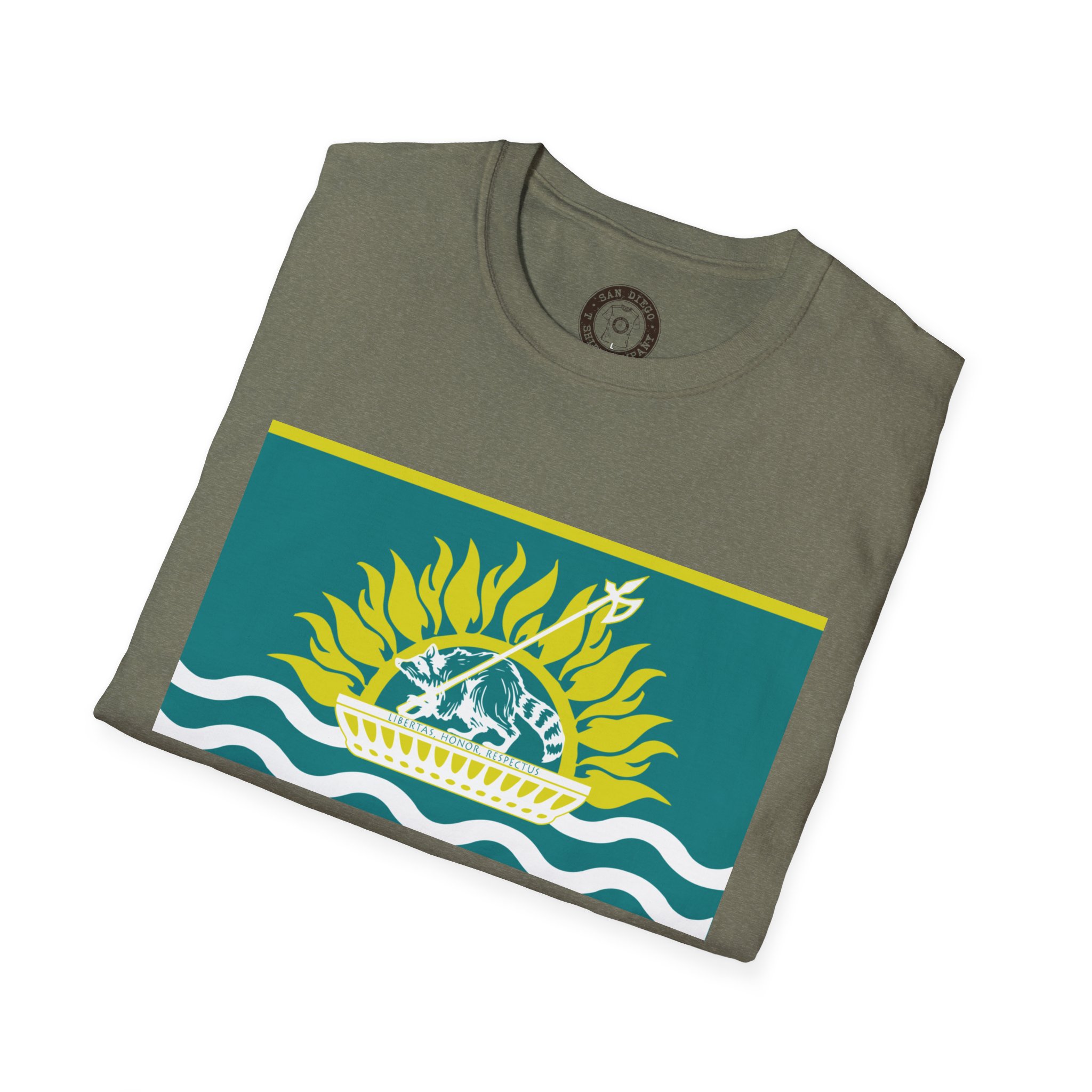Slowjamastan Flag T-Shirt, Comfortable Graphic Tee, Summer Wardrobe Essential, Eco-Friendly Fashion, Casual Everyday Wear - Image 20