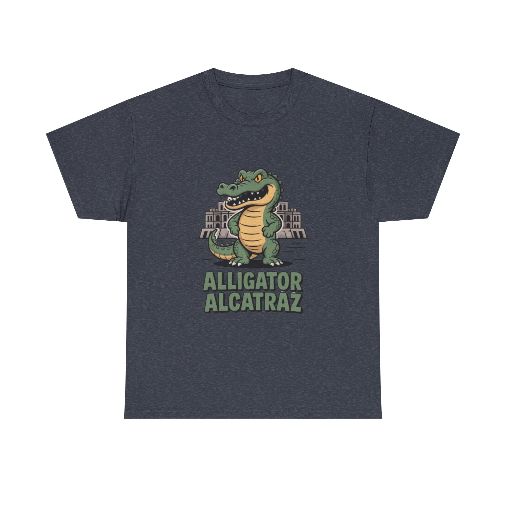 Alligator Alcatraz Tee - Fun Casual Shirt, Animal Lover Gift, Graphic T-Shirt for Kids and Adults, Unique Gift Idea, Everyday Wear - Image 49