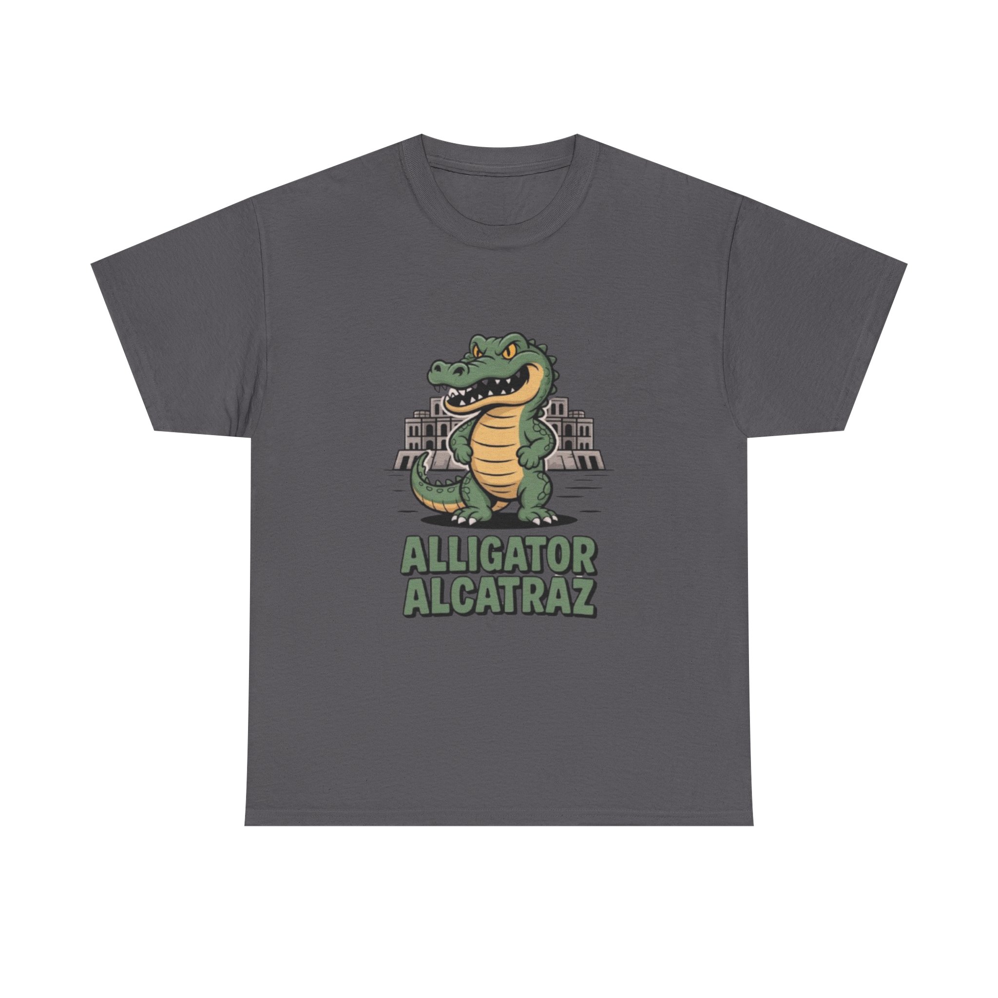 Alligator Alcatraz Tee - Fun Casual Shirt, Animal Lover Gift, Graphic T-Shirt for Kids and Adults, Unique Gift Idea, Everyday Wear - Image 41