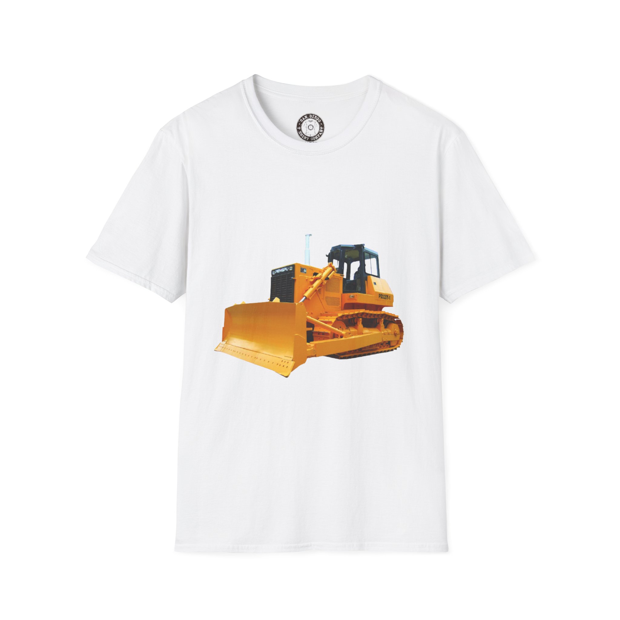 Caterpillar Bulldozer Unisex T-Shirt, Construction Lover Gift, Heavy Machinery Tee, Workwear, Casual Outfit, Birthday Present