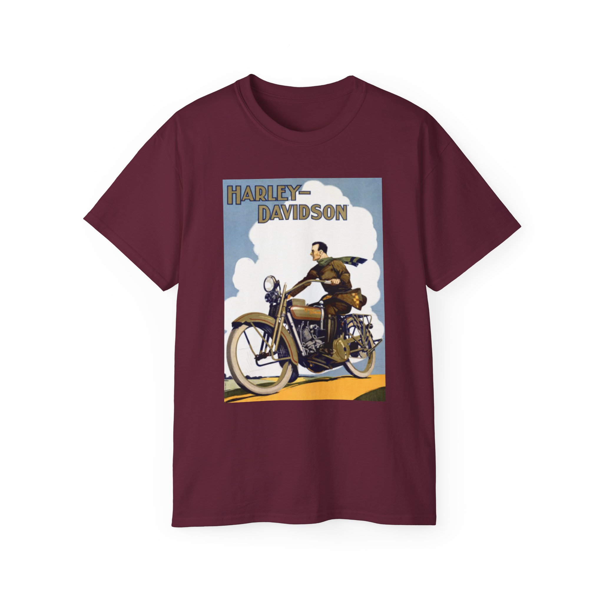 Harley Davidson Graphic Tee, Vintage Motorcycle T-Shirt, Unisex Cotton Top, Biker Gift, Classic Rider Apparel - Image 21
