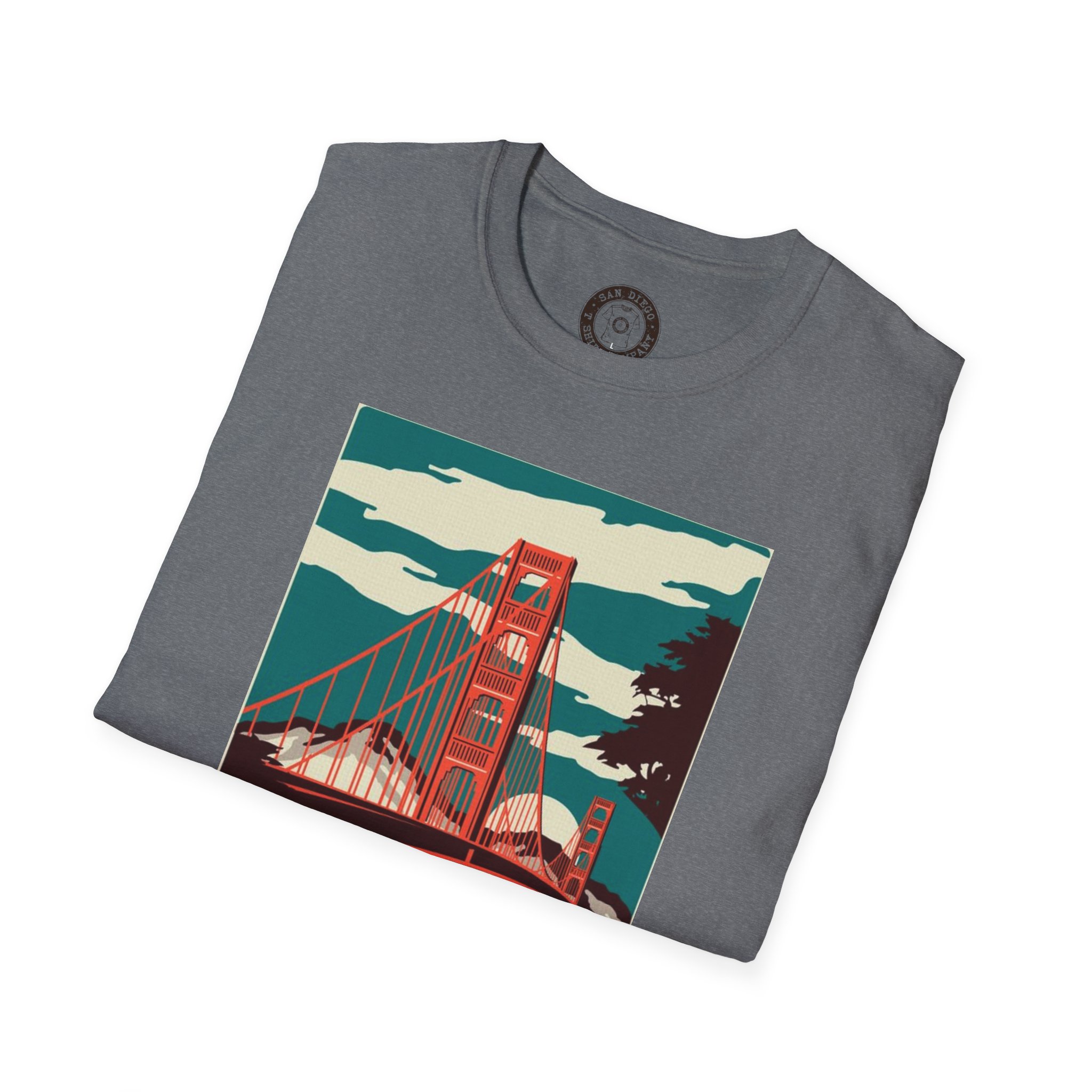 Vintage San Francisco Golden Gate Bridge T-Shirt, California Souvenir, Casual Wear, Gift for Travelers - Image 24