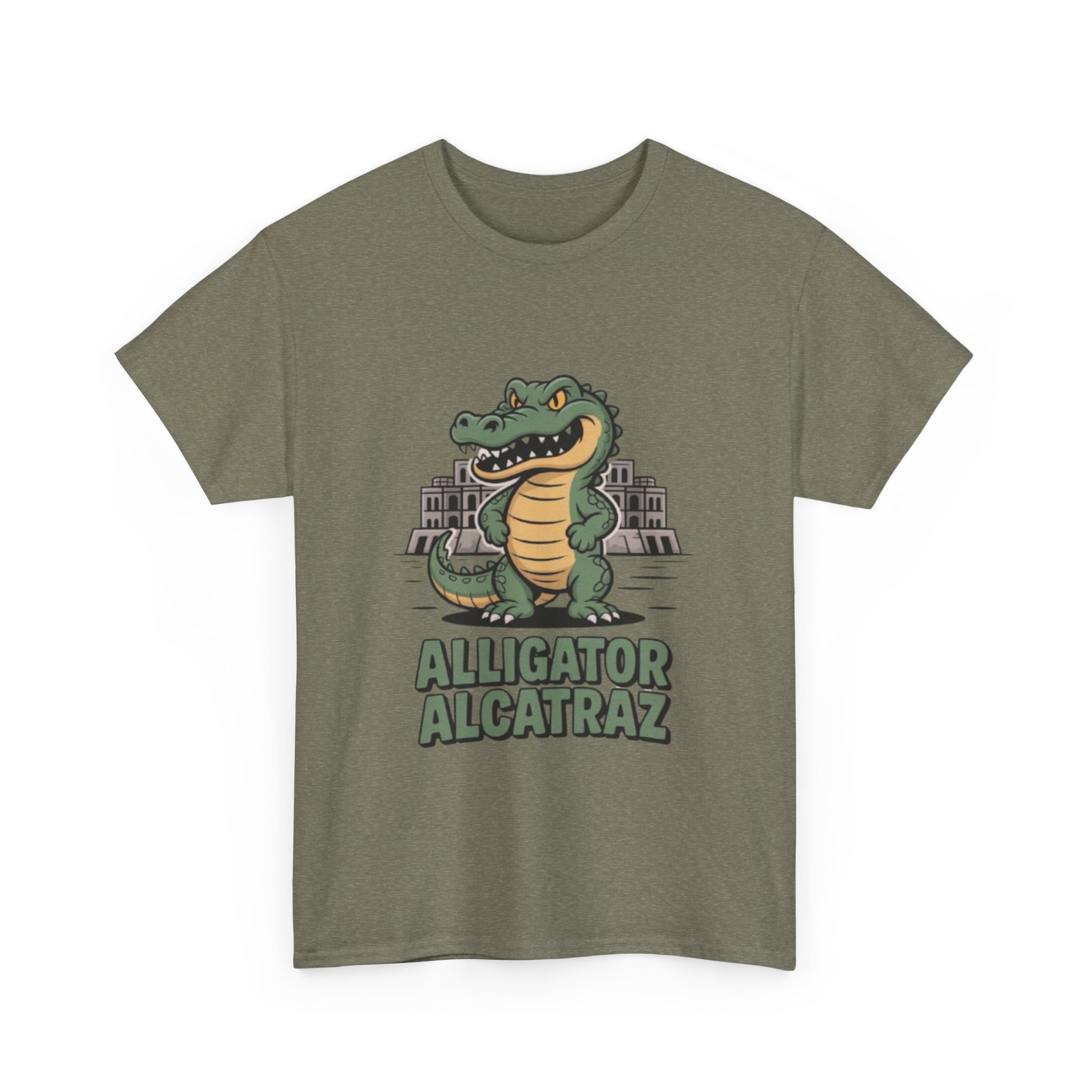 Alligator Alcatraz Tee - Fun Casual Shirt, Animal Lover Gift, Graphic T-Shirt for Kids and Adults, Unique Gift Idea, Everyday Wear - Image 27