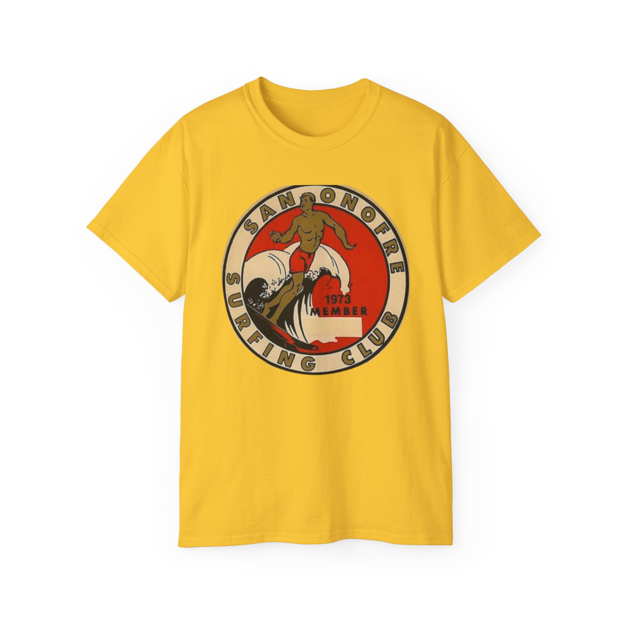 San Onofre, California Surfing Club Unisex Ultra Cotton Tee - Image 29