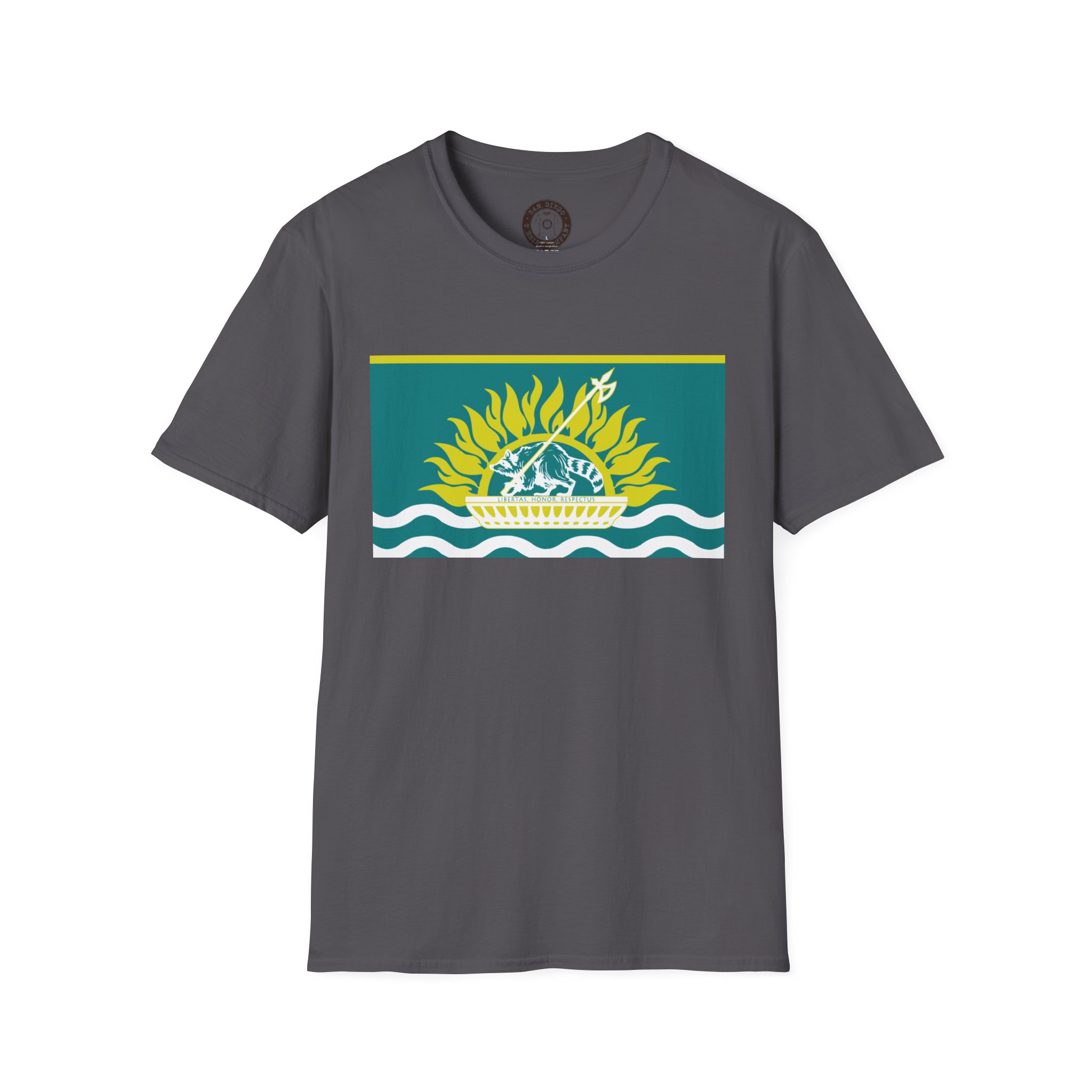 Slowjamastan Flag T-Shirt, Comfortable Graphic Tee, Summer Wardrobe Essential, Eco-Friendly Fashion, Casual Everyday Wear - Image 33