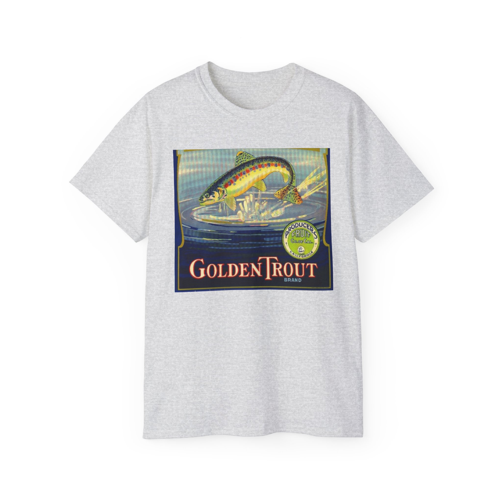 Golden Trout Unisex Ultra Cotton Tee - Image 5