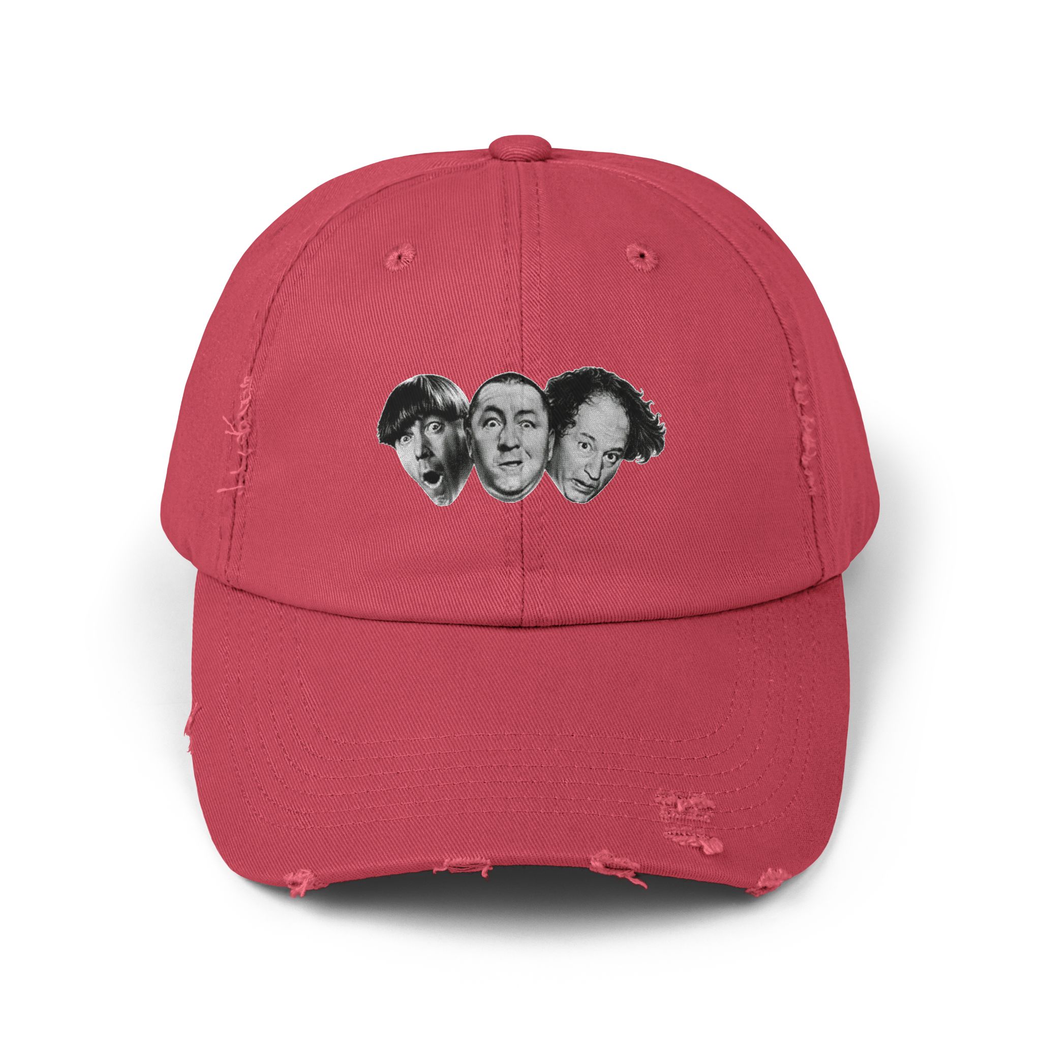 Three Stooges Distressed Cap, Trendy Comedy Cap, Vintage Cap, Gift for Fans, Unisex Hat, Streetwear Accessory - Image 29