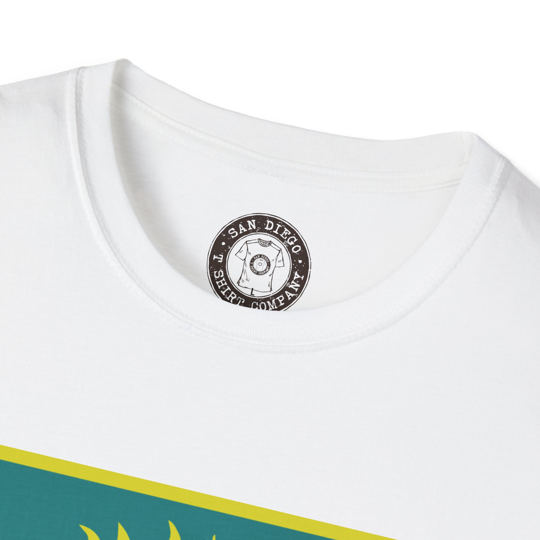 Slowjamastan Flag T-Shirt, Comfortable Graphic Tee, Summer Wardrobe Essential, Eco-Friendly Fashion, Casual Everyday Wear - Image 3