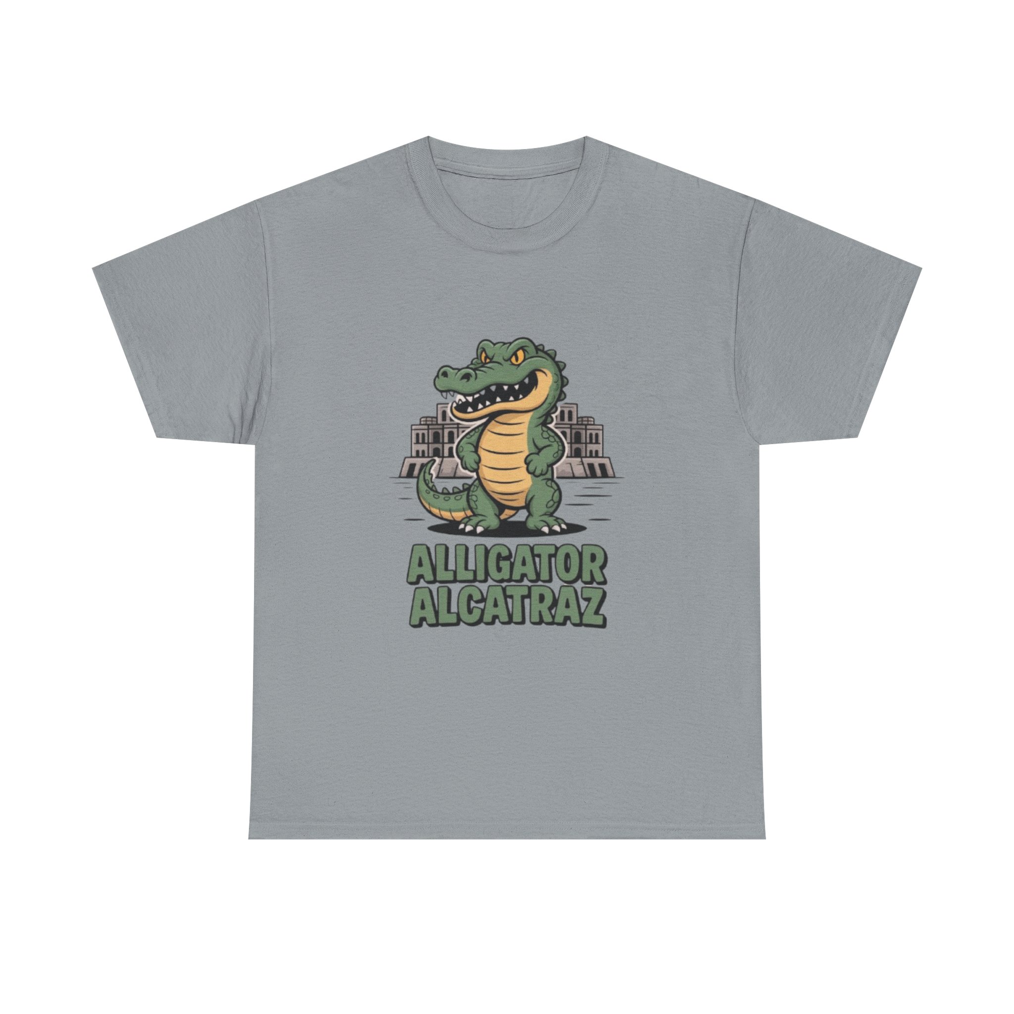 Alligator Alcatraz Tee - Fun Casual Shirt, Animal Lover Gift, Graphic T-Shirt for Kids and Adults, Unique Gift Idea, Everyday Wear - Image 29