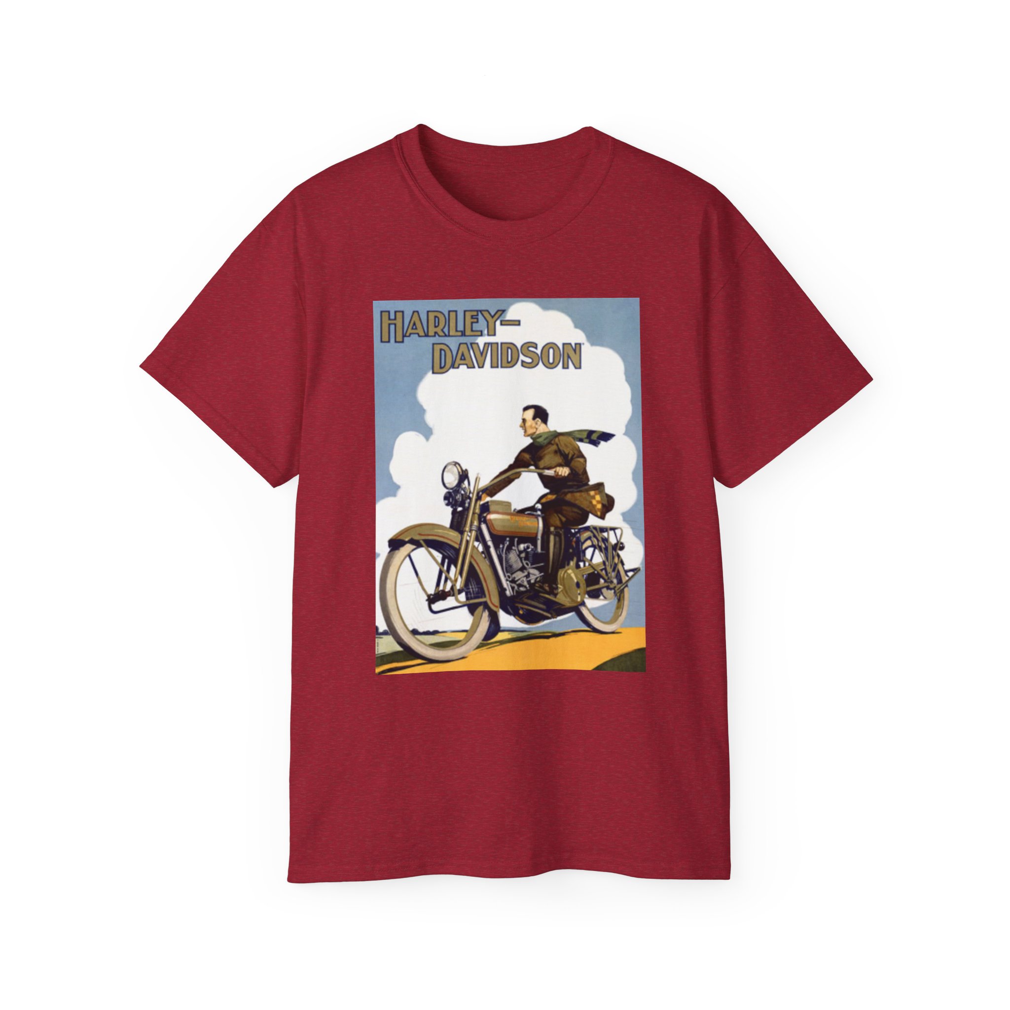 Harley Davidson Graphic Tee, Vintage Motorcycle T-Shirt, Unisex Cotton Top, Biker Gift, Classic Rider Apparel - Image 49
