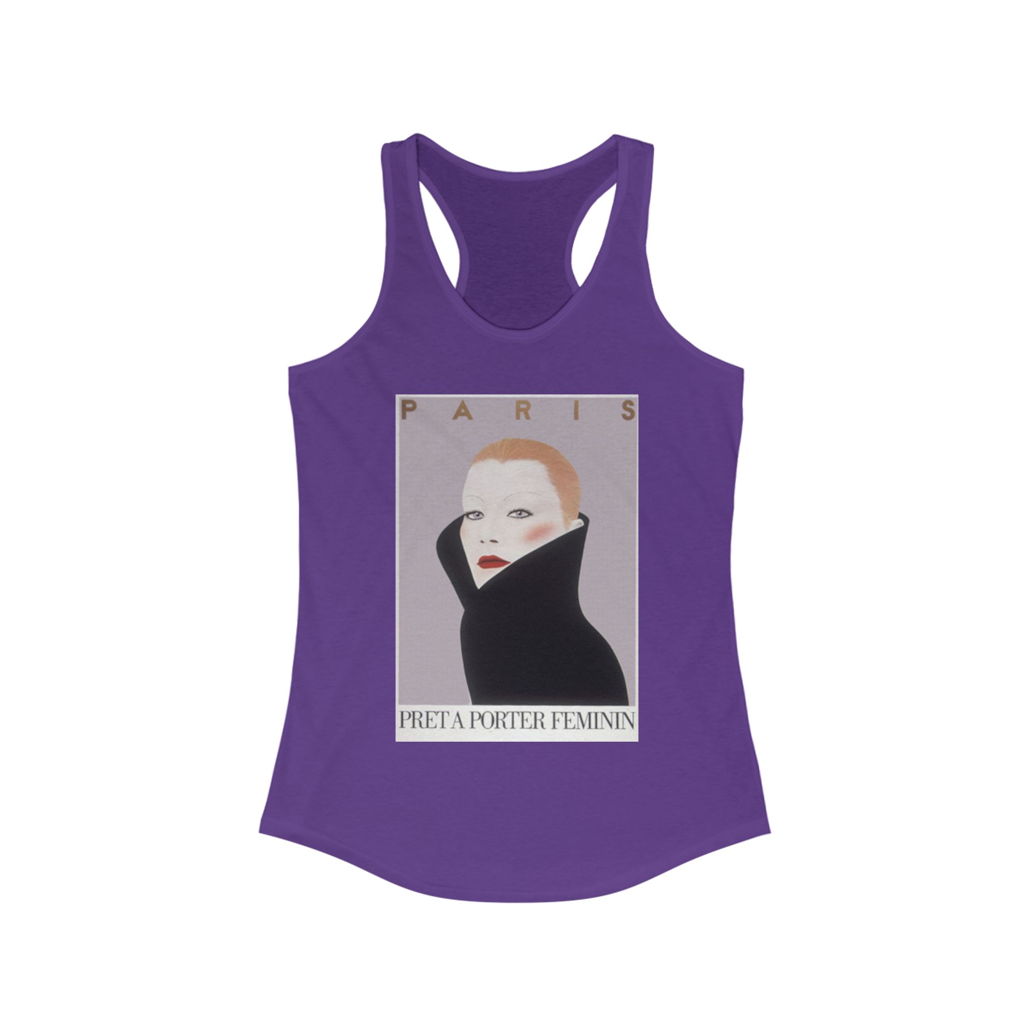 Chic Parisian Art Tank, Vintage Art Fashion Tee, Summer Top, Feminine Apparel, Gift for Her, Beachwear, Workout Shirt - Image 27