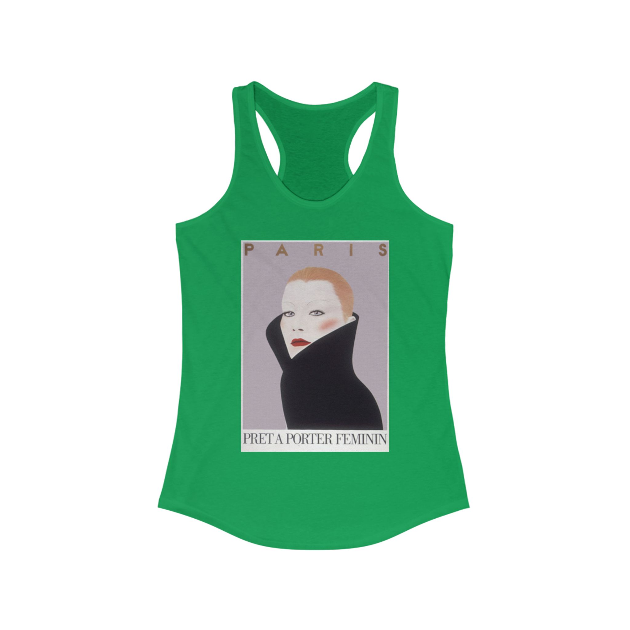 Chic Parisian Art Tank, Vintage Art Fashion Tee, Summer Top, Feminine Apparel, Gift for Her, Beachwear, Workout Shirt - Image 15