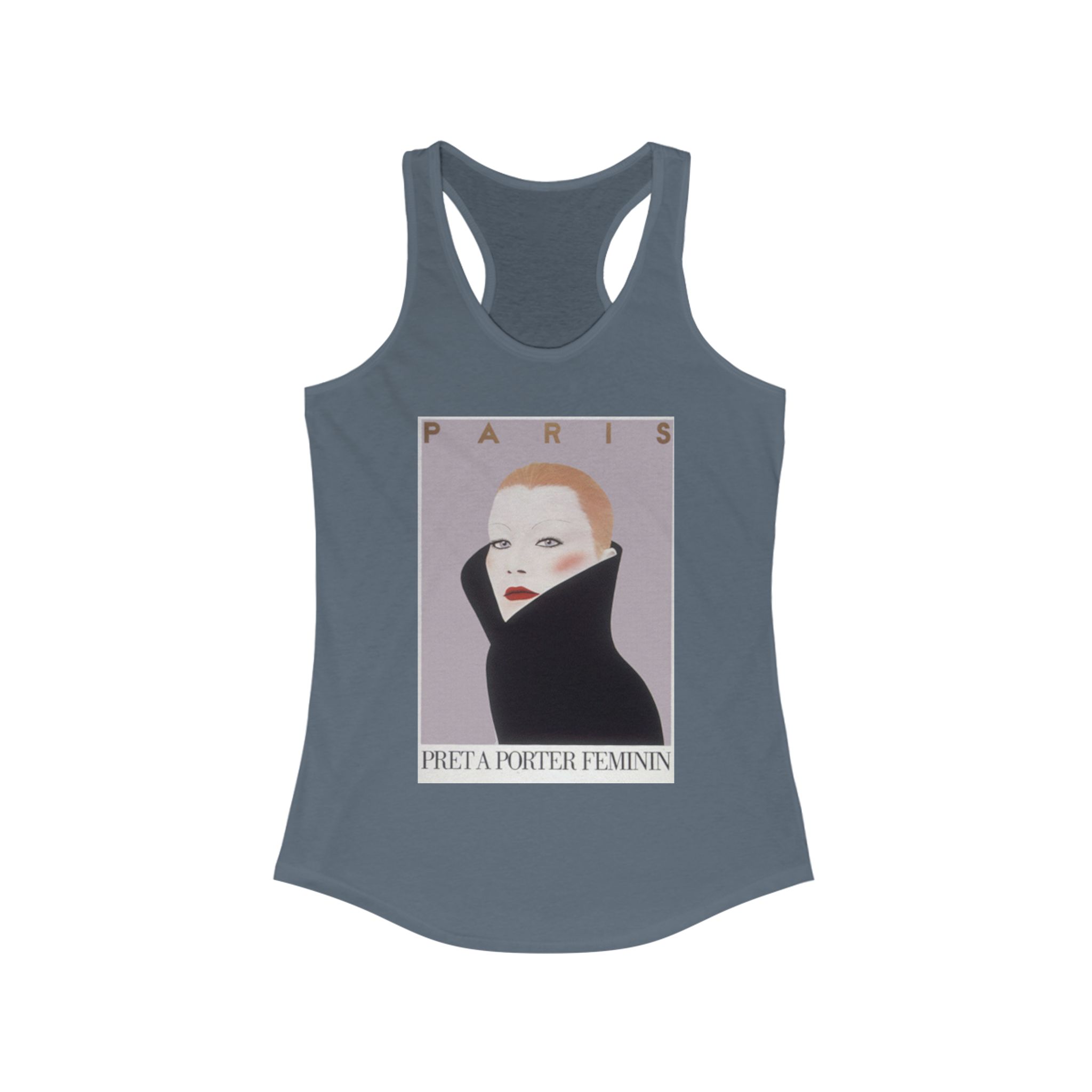 Chic Parisian Art Tank, Vintage Art Fashion Tee, Summer Top, Feminine Apparel, Gift for Her, Beachwear, Workout Shirt - Image 19