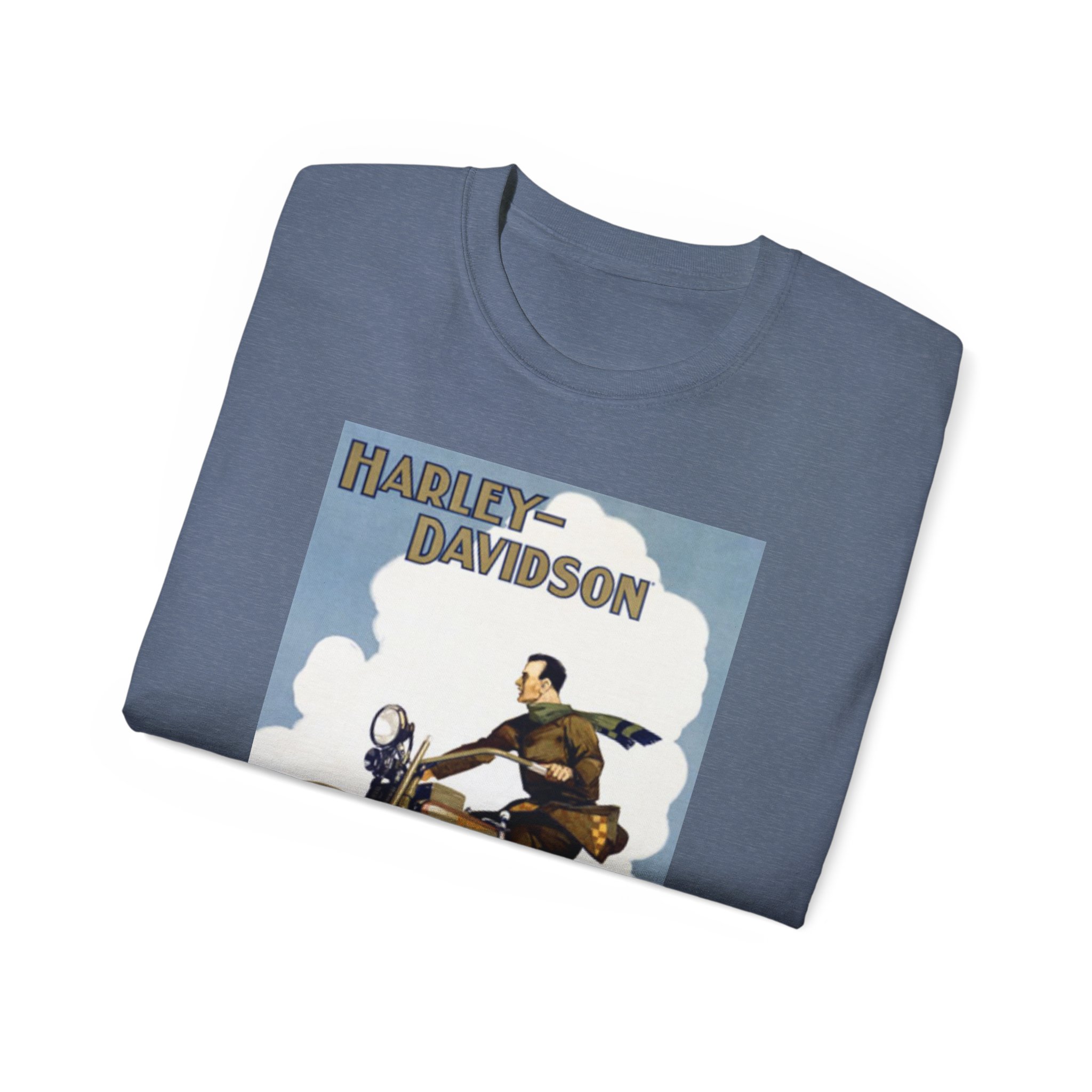 Harley Davidson Graphic Tee, Vintage Motorcycle T-Shirt, Unisex Cotton Top, Biker Gift, Classic Rider Apparel - Image 36
