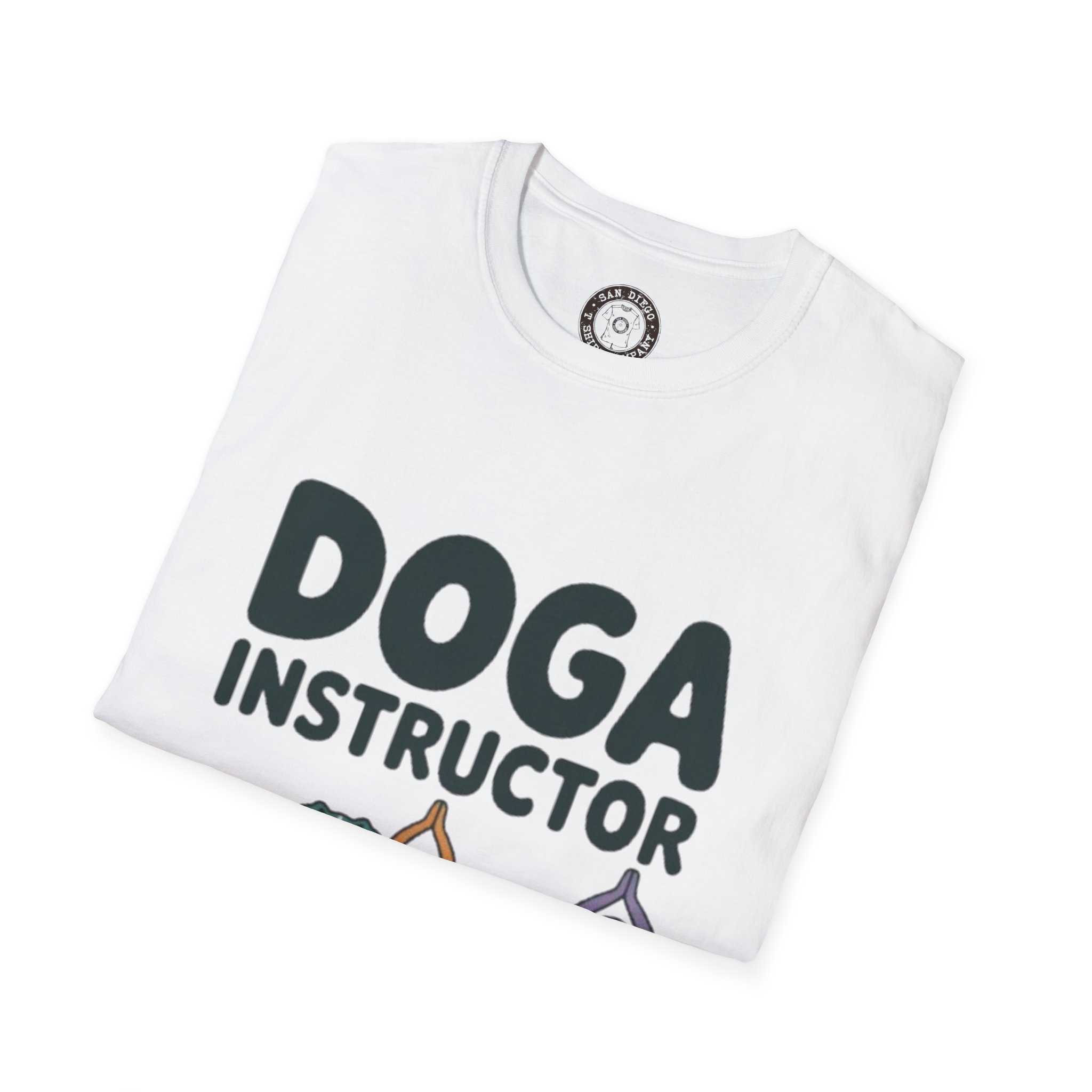 Funny Dog Instructor T-Shirt, Gift for Dog Lovers, Doga Yoga Shirt, Pet Owner Humor Tee, Casual Wear, Birthday Gift - Image 4