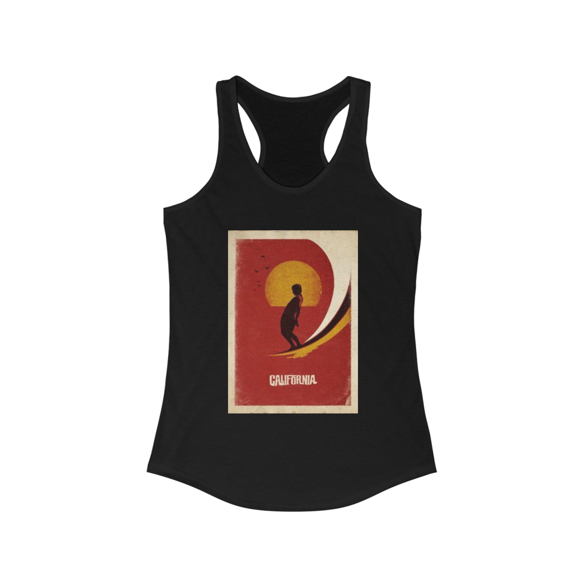 California Surfer Women's Ideal Racerback Tank - Image 3