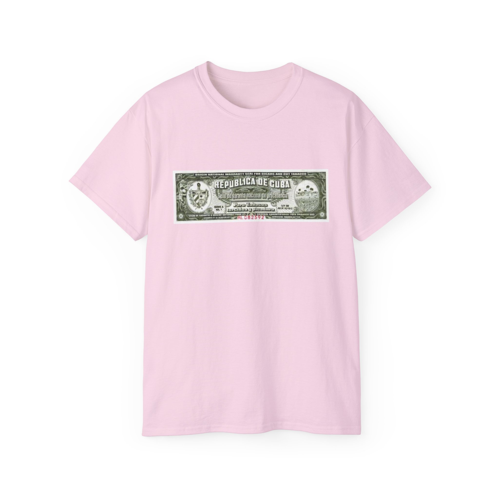 Cuban Cigar Tax Stamp Unisex Ultra Cotton Tee - Image 53