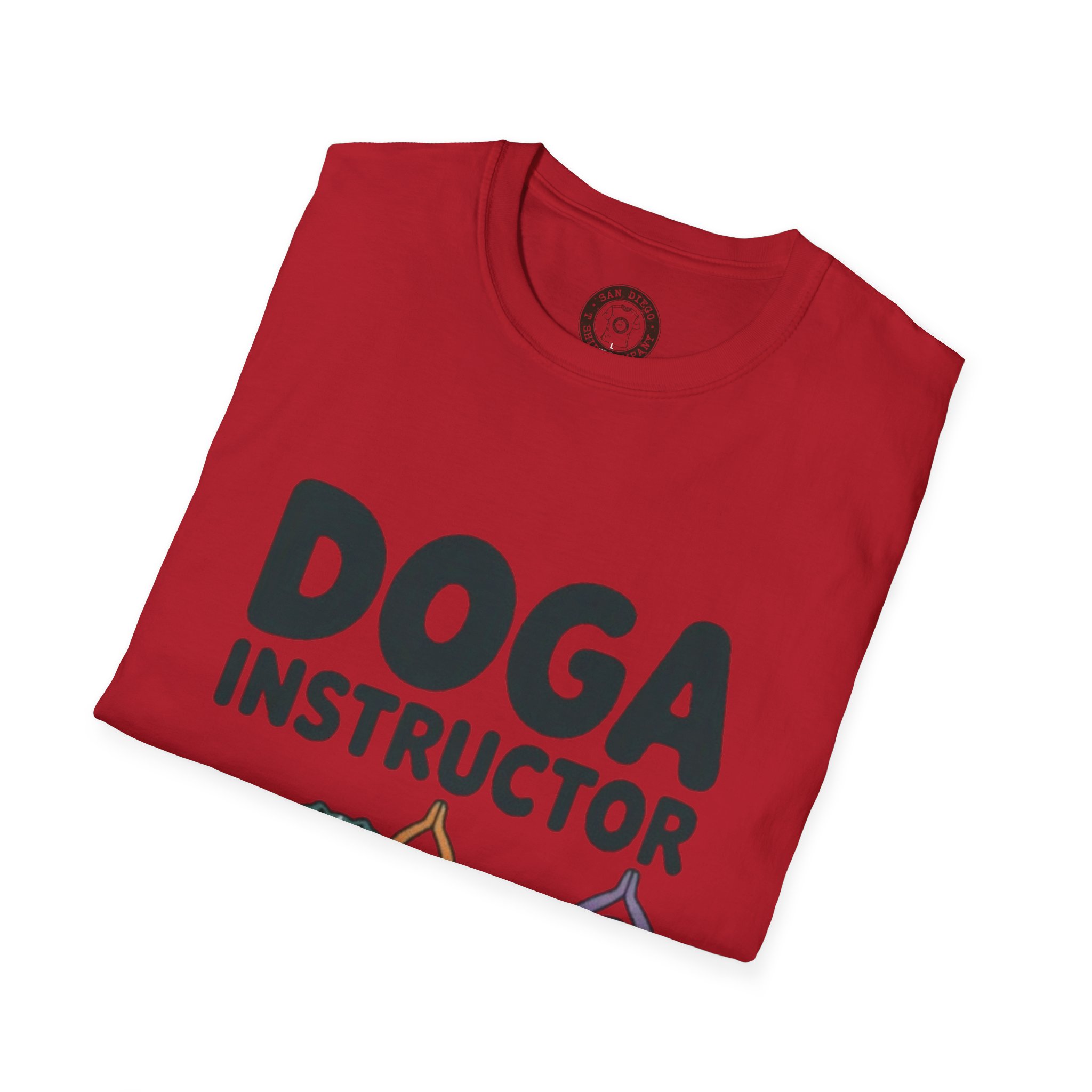 Funny Dog Instructor T-Shirt, Gift for Dog Lovers, Doga Yoga Shirt, Pet Owner Humor Tee, Casual Wear, Birthday Gift - Image 32